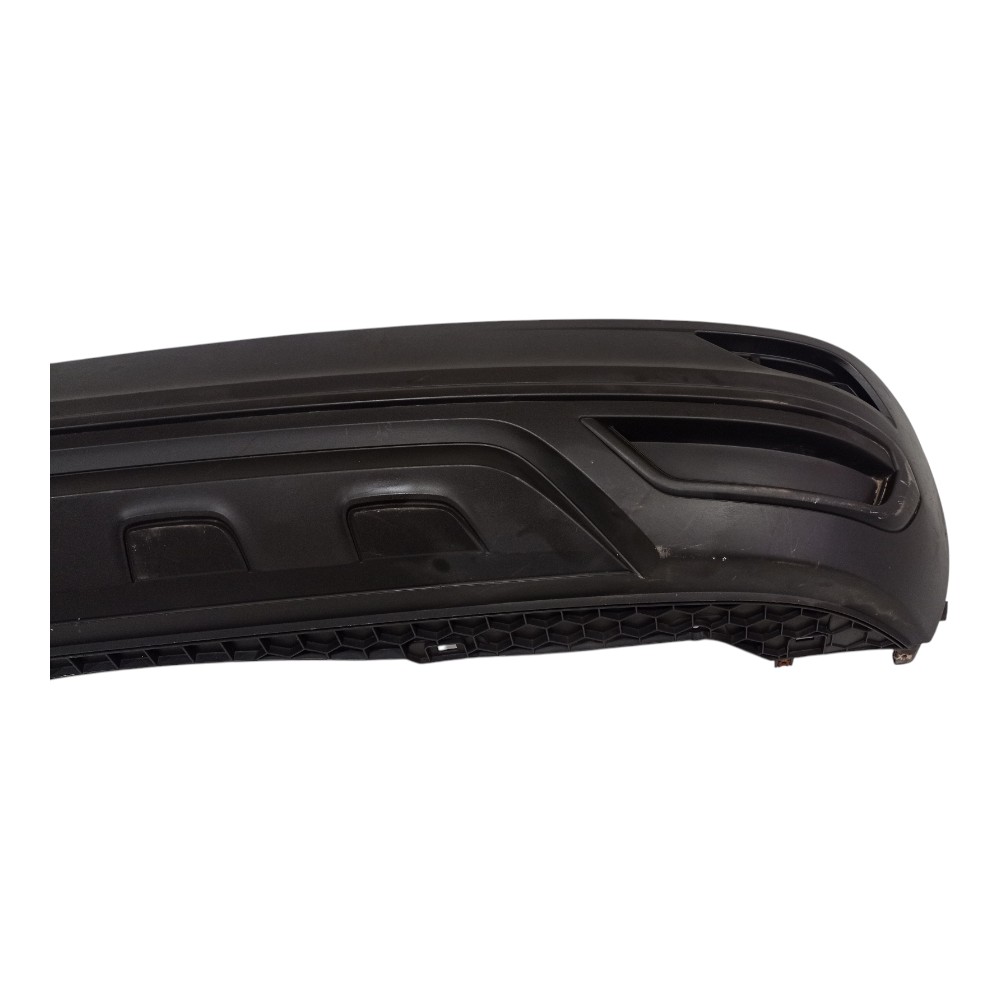 Spoiler Saia Parachoque Traseira Volkswagen Tcross 2021  Preto 4