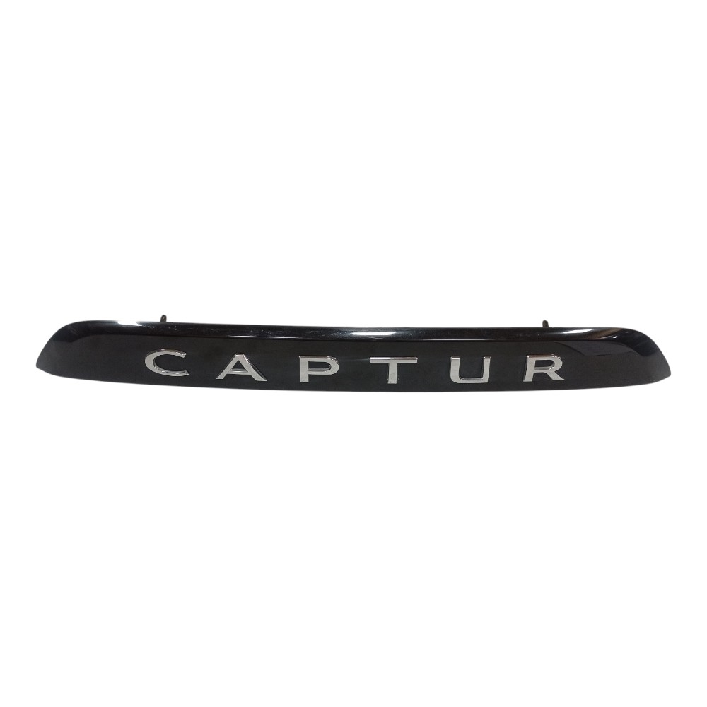 * Moldura Tampa Traseira Renault Captur 2017 A 2022 Preto