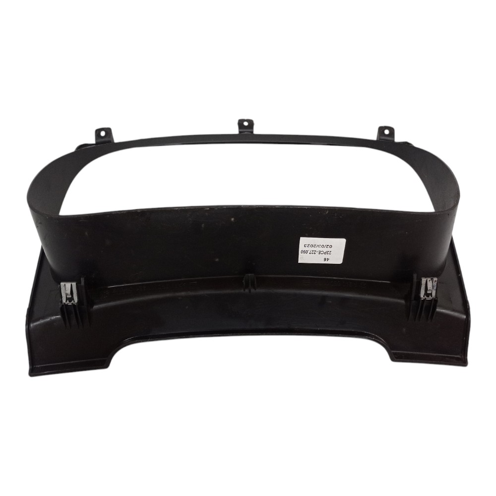 Moldura Painel Instrumentos Mercedes Benz Atego  Preto 4