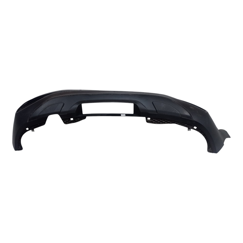 Moldura Parachoque Traseiro Inferior Vw Nivus 2020 2021  Preto 1