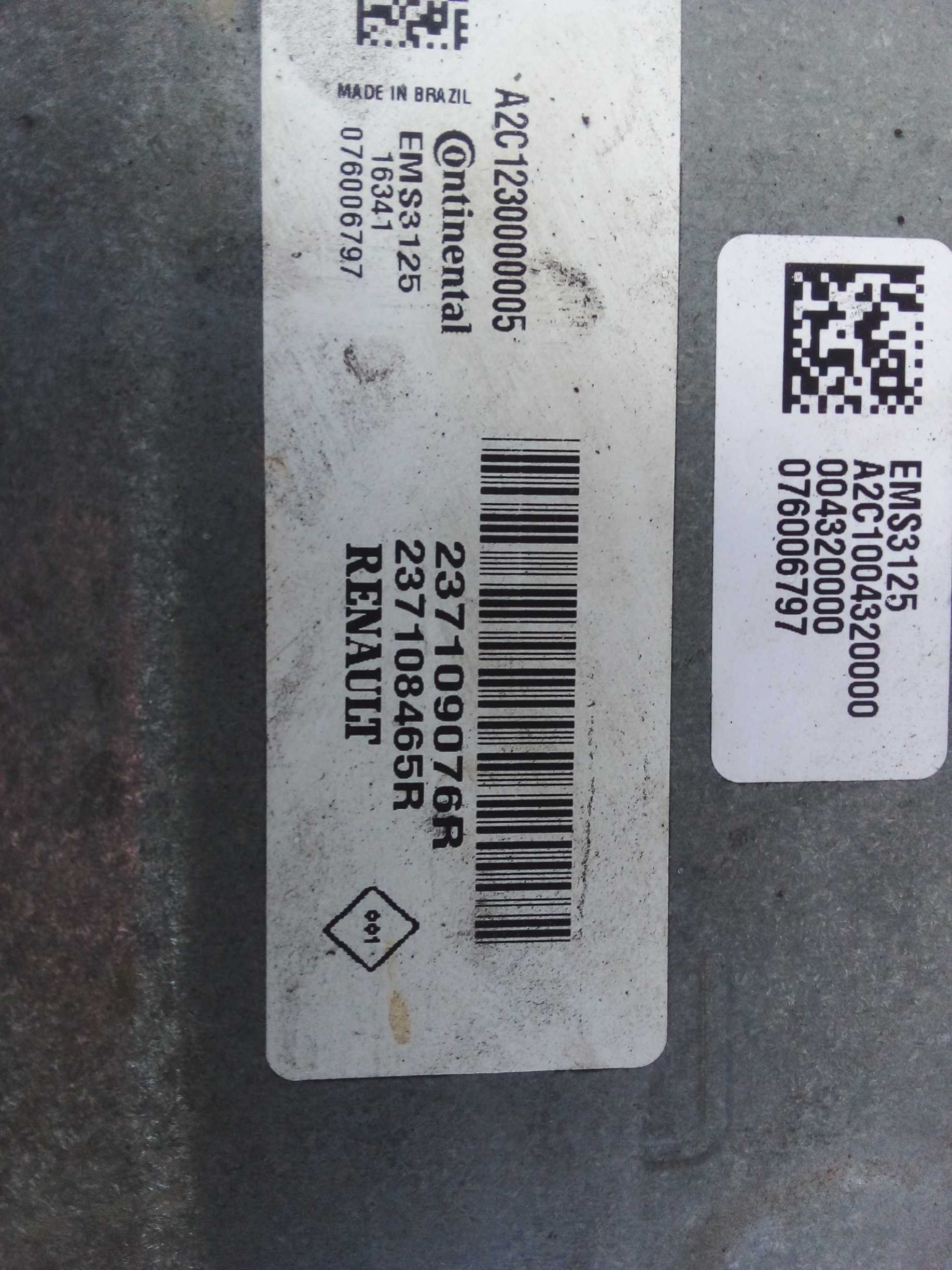 Módulo injeção 12v renault logan sandero 2010 a 2017 2
