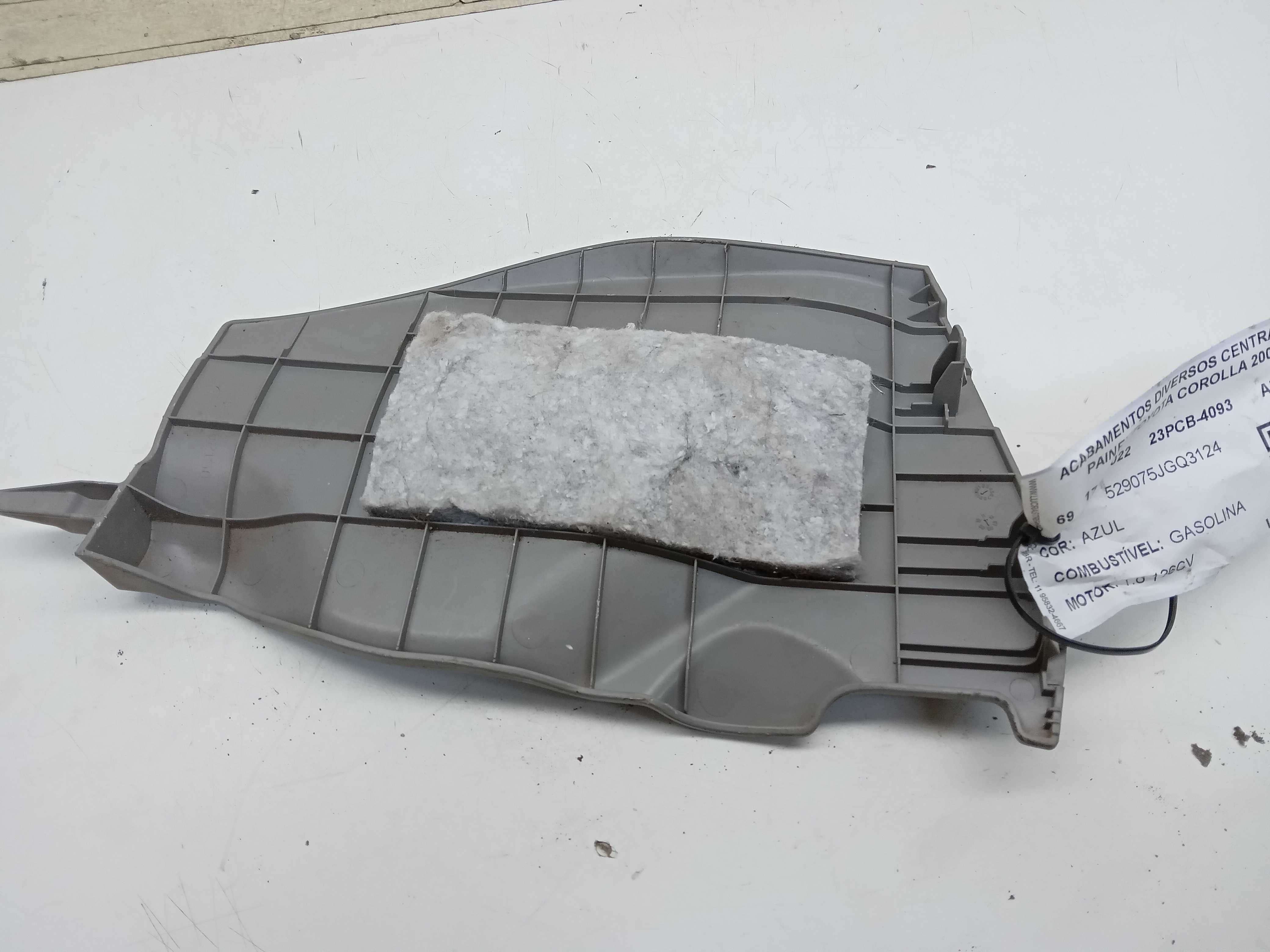 ACABAMENTO MOLDURA CENTRAL PAINEL TOYOTA COROLLA 2005 2