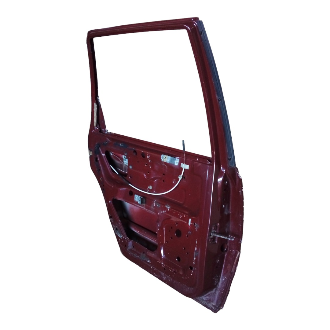 Porta Traseira Esquerda Volvo 460 1995 Para Recuperar  Traseira Esquerdo Vermelho 5