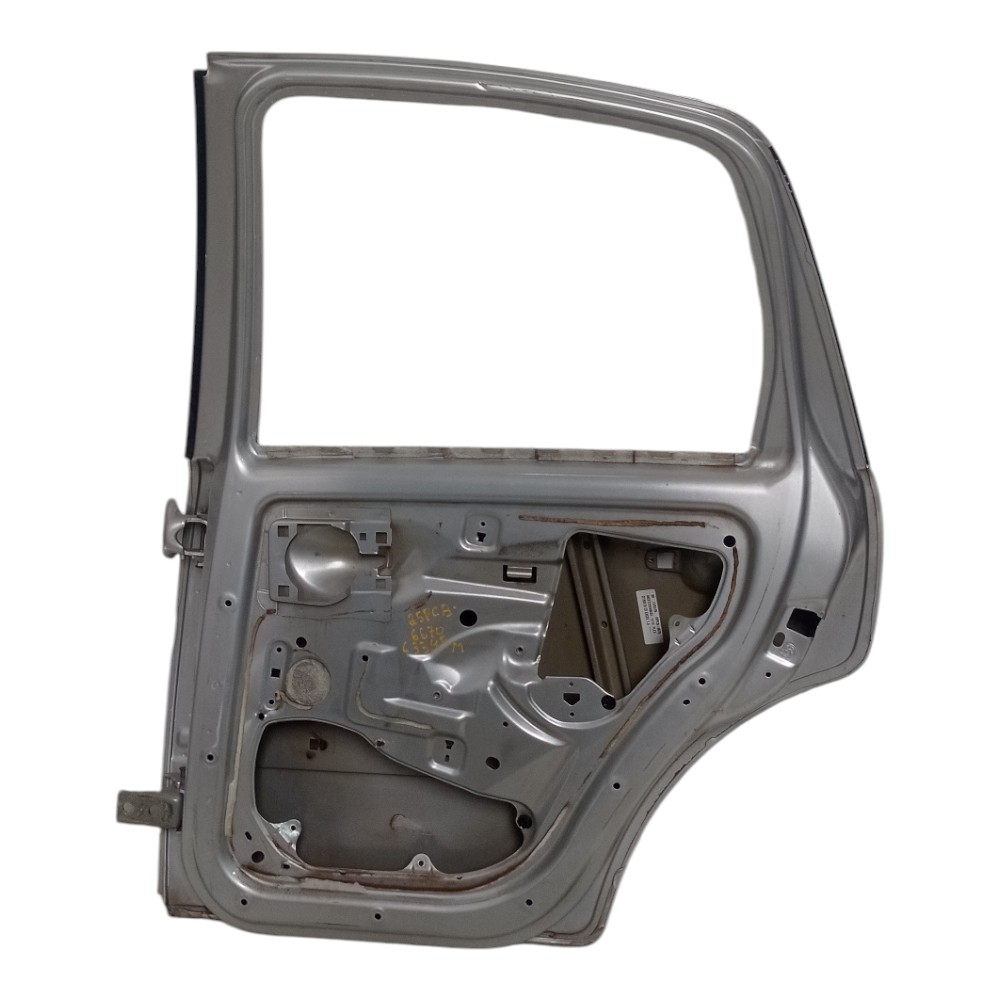 Porta Traseira Direita Citroën C3 2011 2012 Para Recuperar Traseira Direita Prata 8
