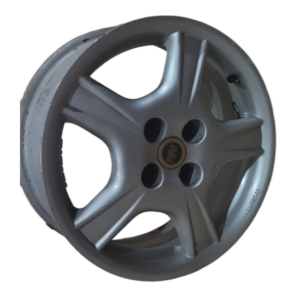 Roda Avulsa Aro 15 Fiat Brava Uno Palio Original P/recuperar Prata