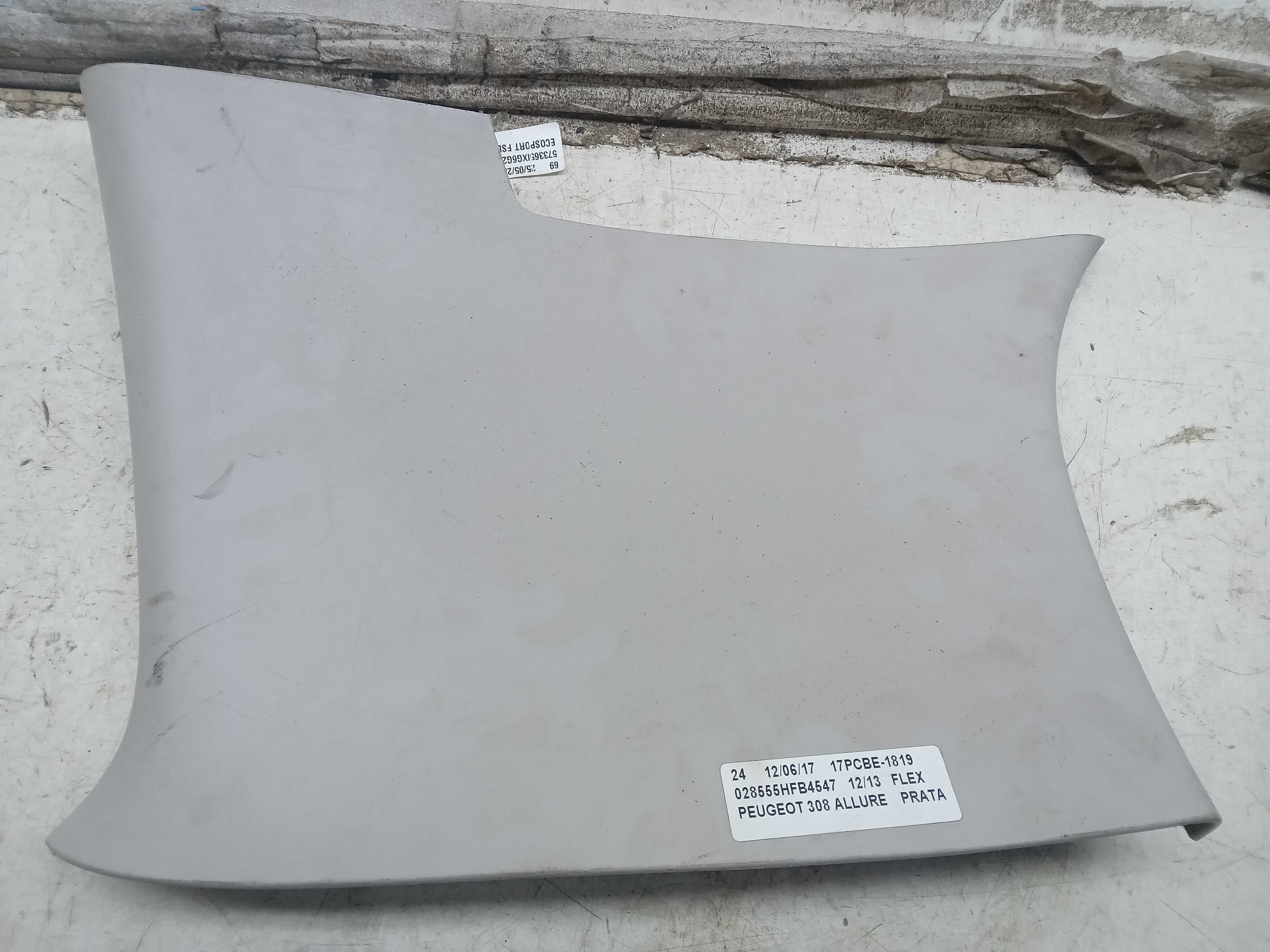 MOLDURA ACABAMENTO INTERNO TRASEIRO LE PEUGEOT 308 2012