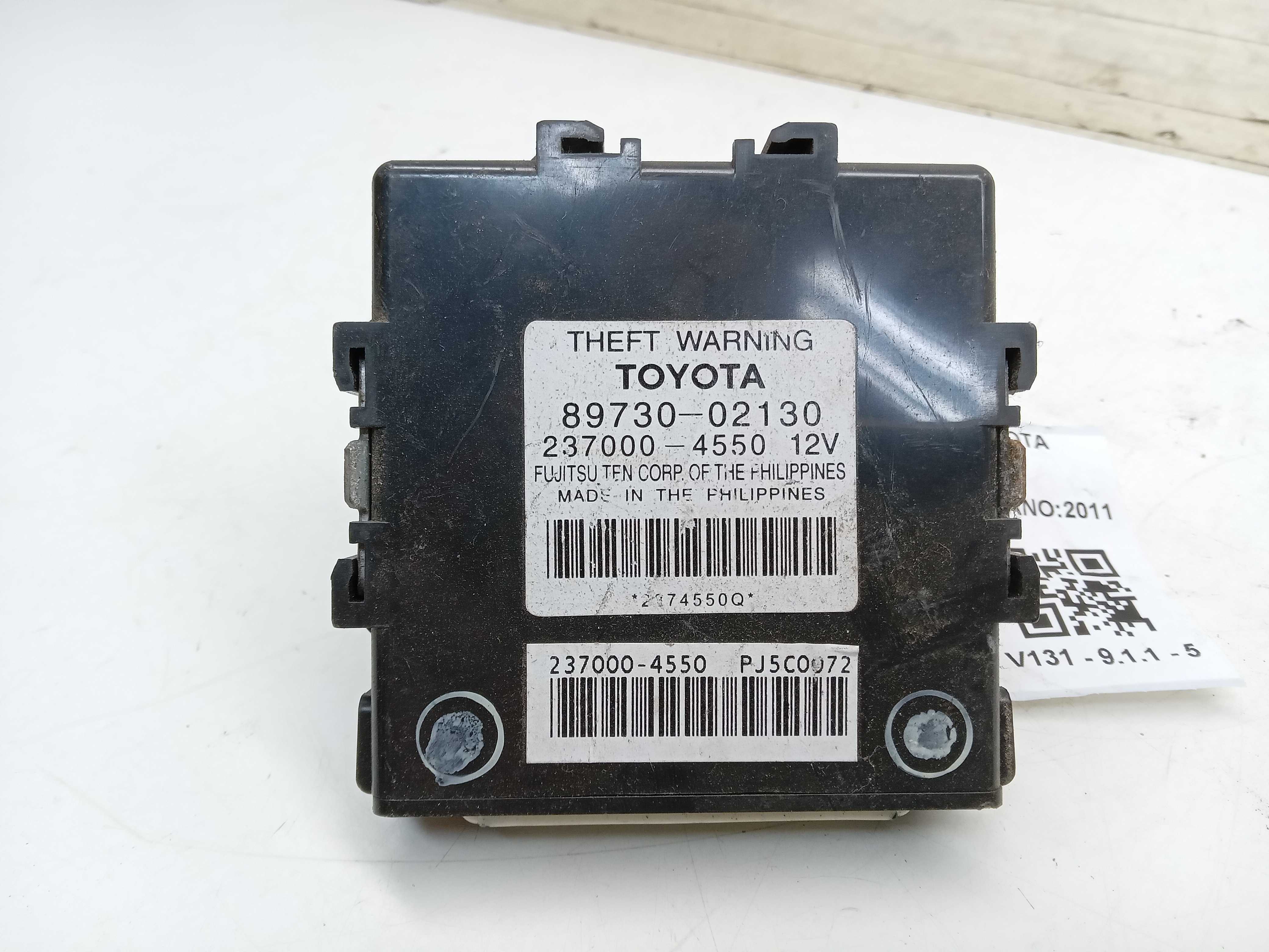 MODULO SIRINE INTERNA TOYOTA COROLLA 2011 2