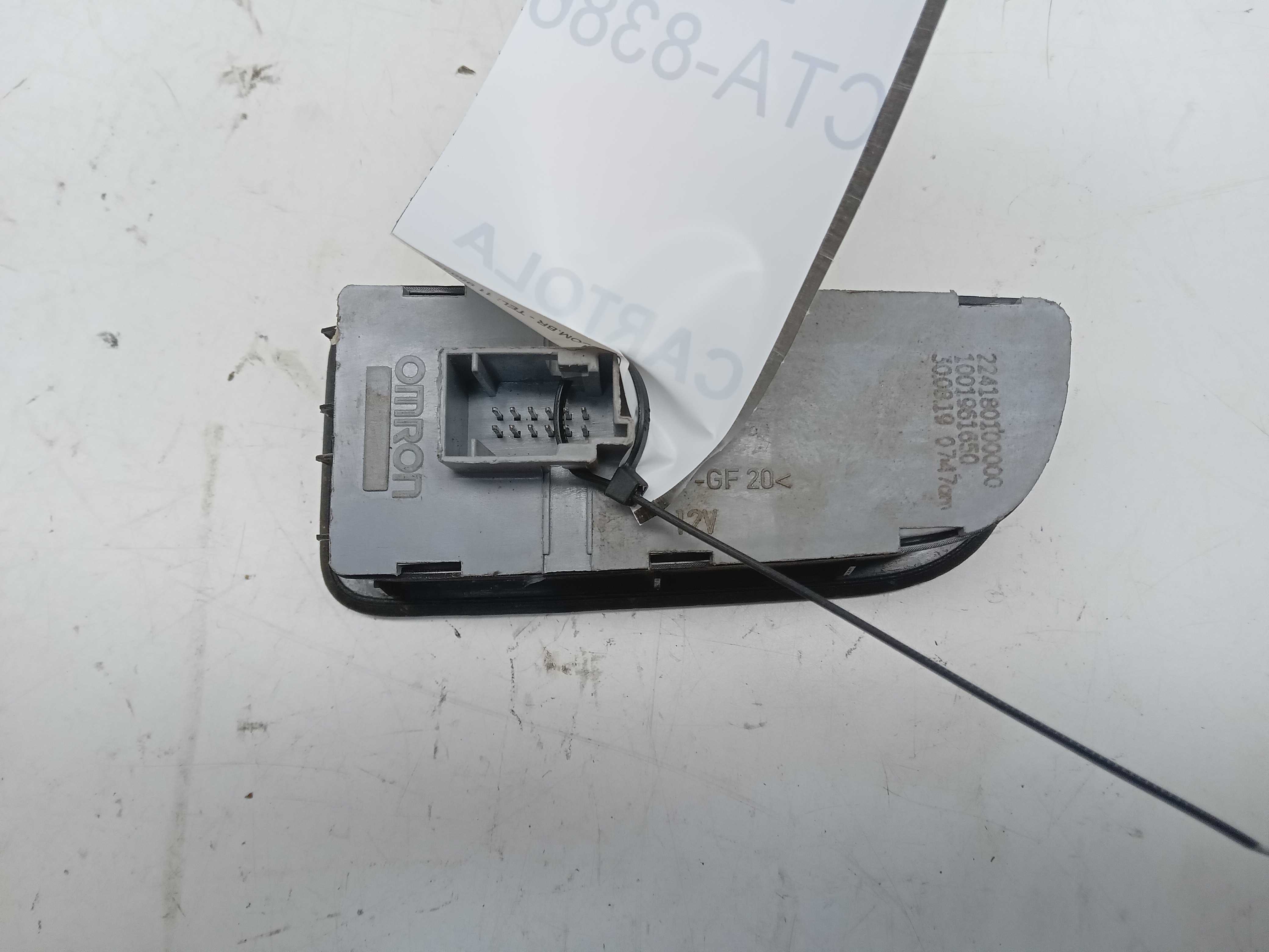 MOLDURA BOTAO FAROL MILHA FIAT PALIO 2