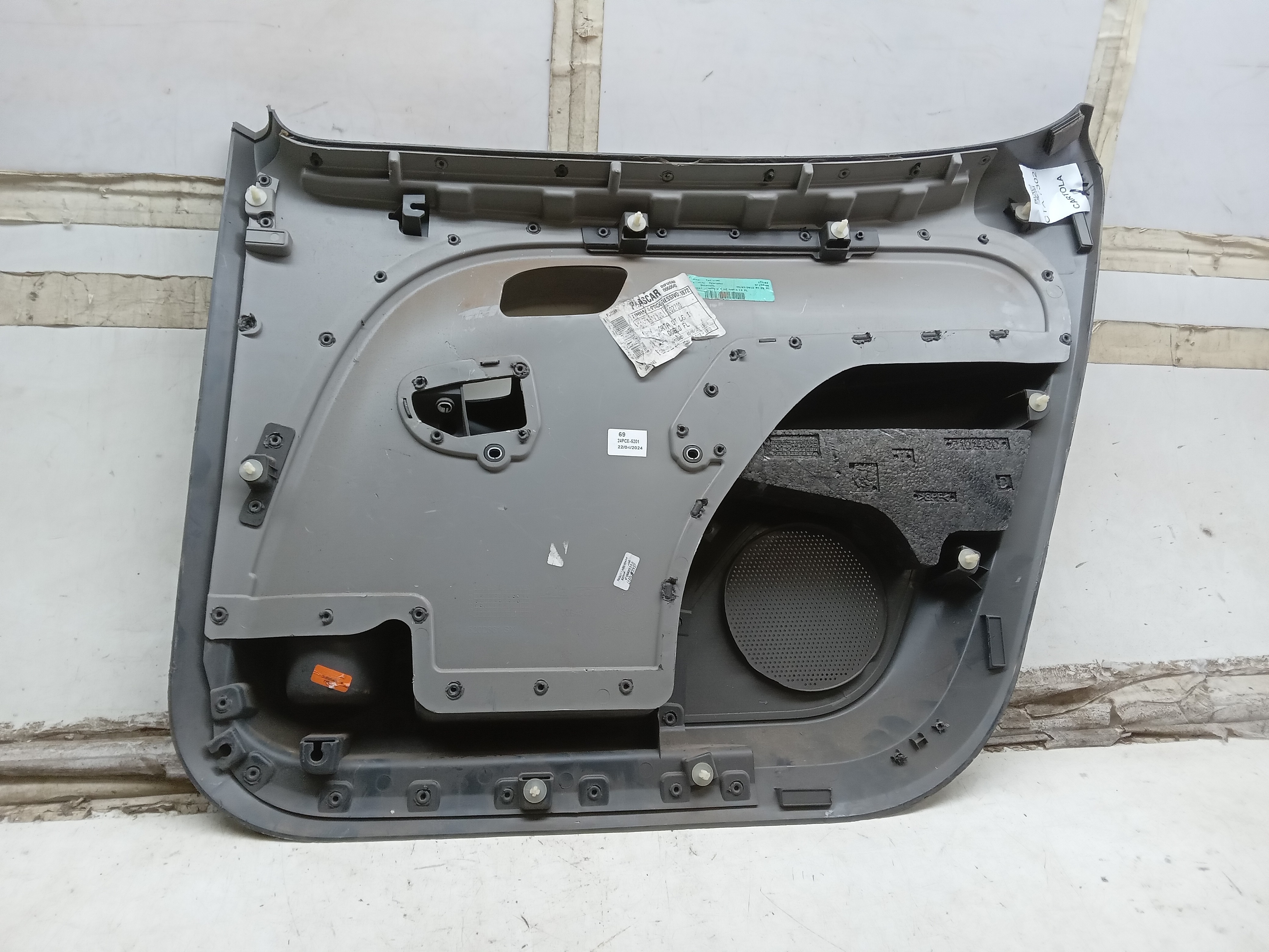 FORRO PORTA DIANTEIRO LE FIAT DOBLO 2012 2