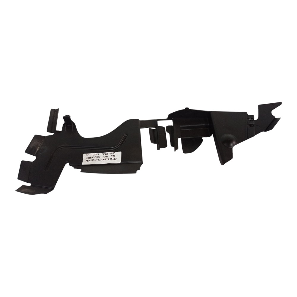 * Defletor Radiador Esquerdo Peugeot 207 2007 A 2012