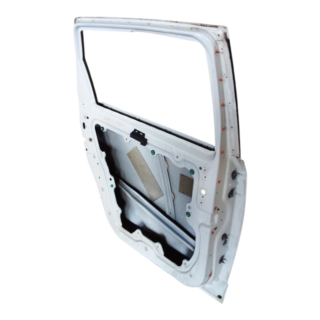 Porta Traseira Esquerda Fiat Freemont 2012 Para Recuperar  Traseira Esquerdo Branca 8