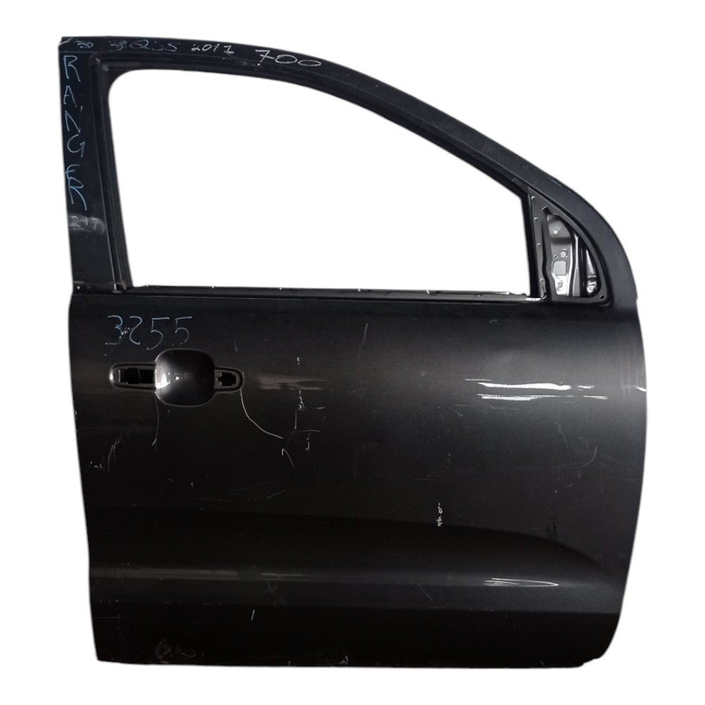 Porta Dianteira Direita Ford Ranger Para Recuperar  Dianteira Direita Cinza 1