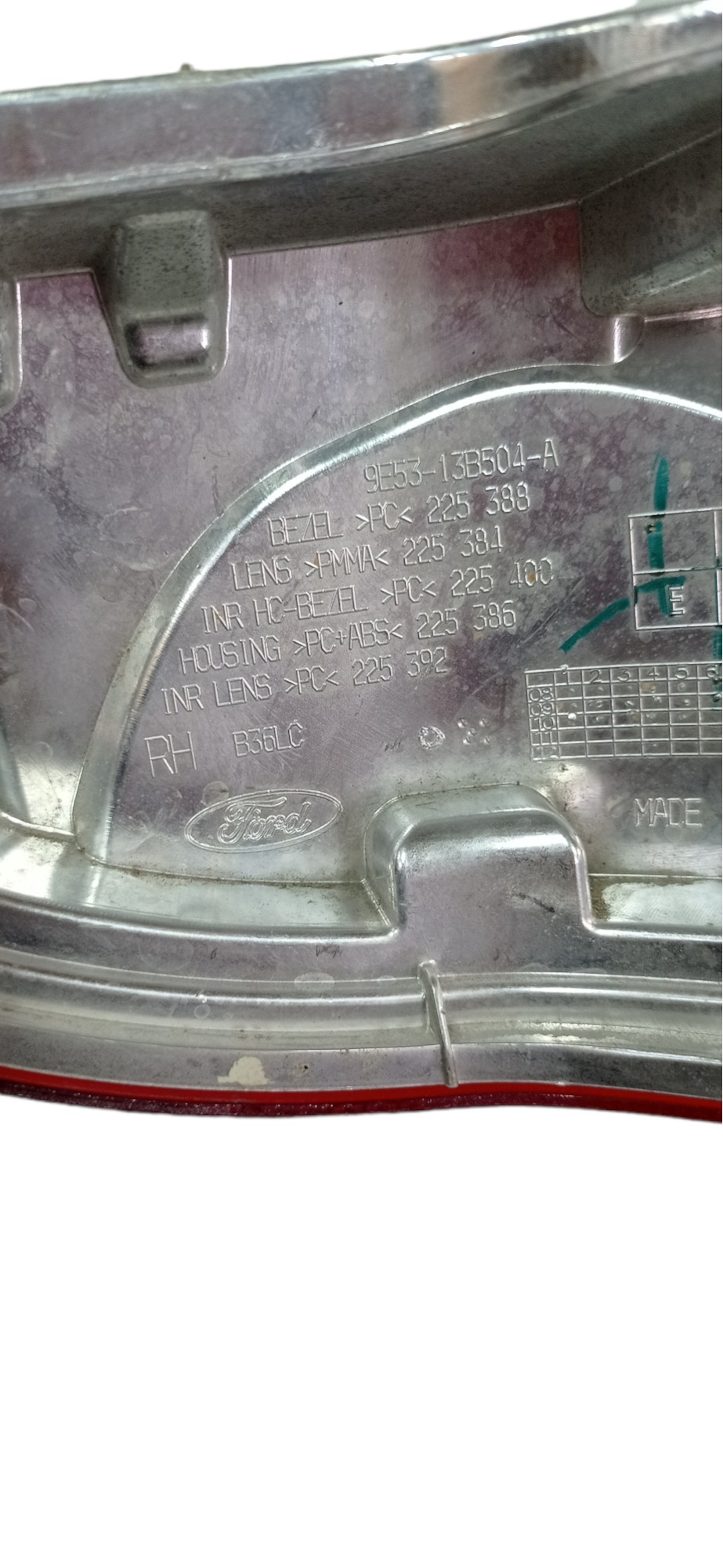 Lanterna Traseira Direita Ford Fusion 2009 A 2012 Recuperada 9