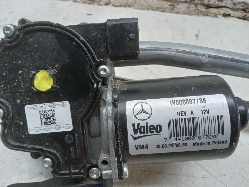 MAQUINA GALHADA LIMPADOR PARABRISA MERCEDES BENZ SPRINTER 3