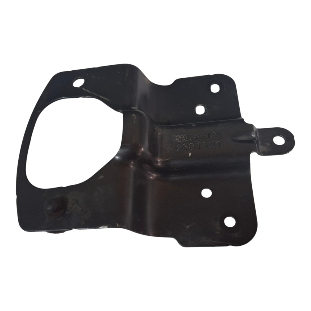 Suporte Direito Esquerdo Defletor Radiador Scania Ntg  Preto 2