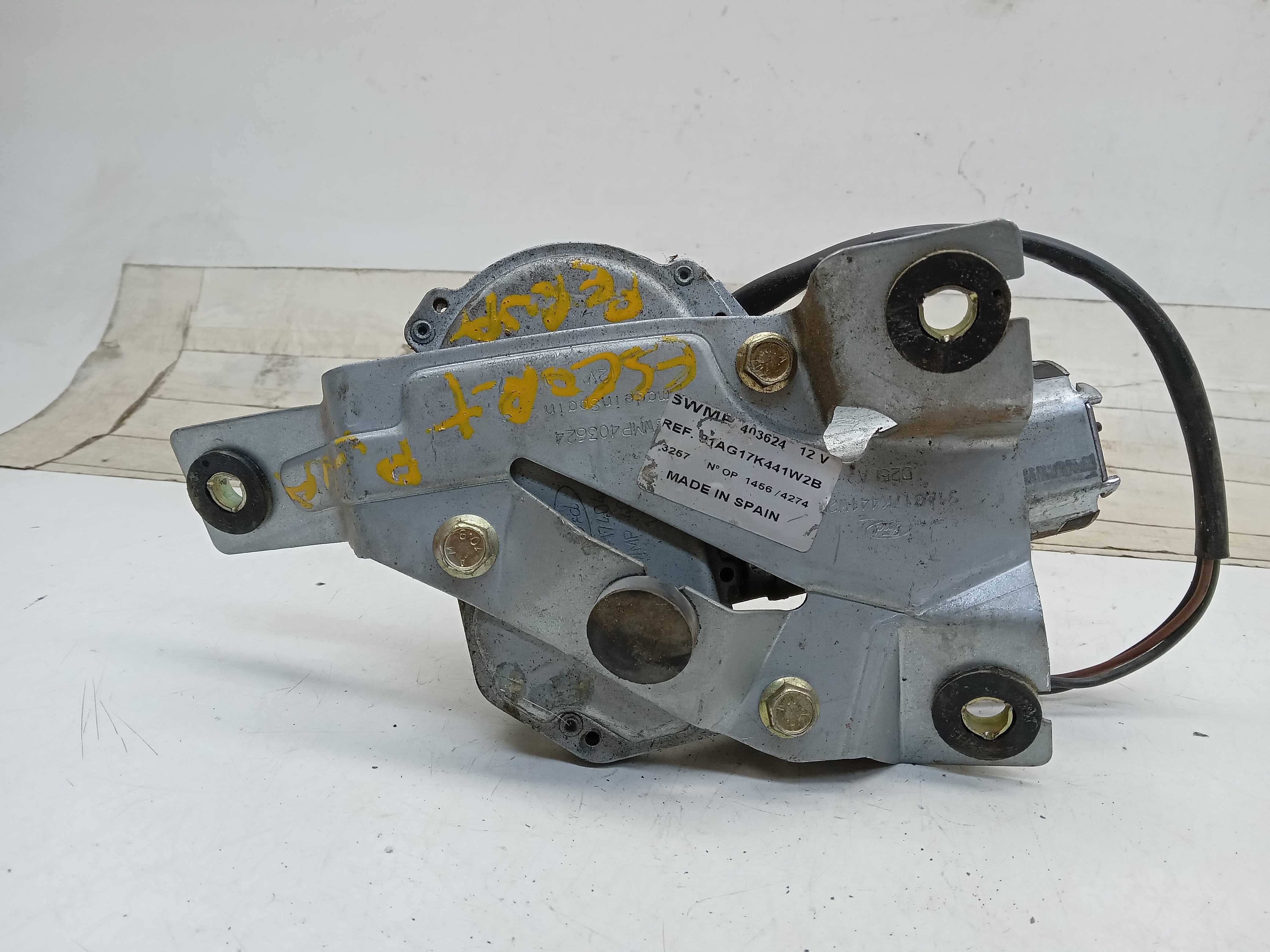 MOTOR LIMPADOR TRASEIRO FORD ESCORT PERUA 1997 1