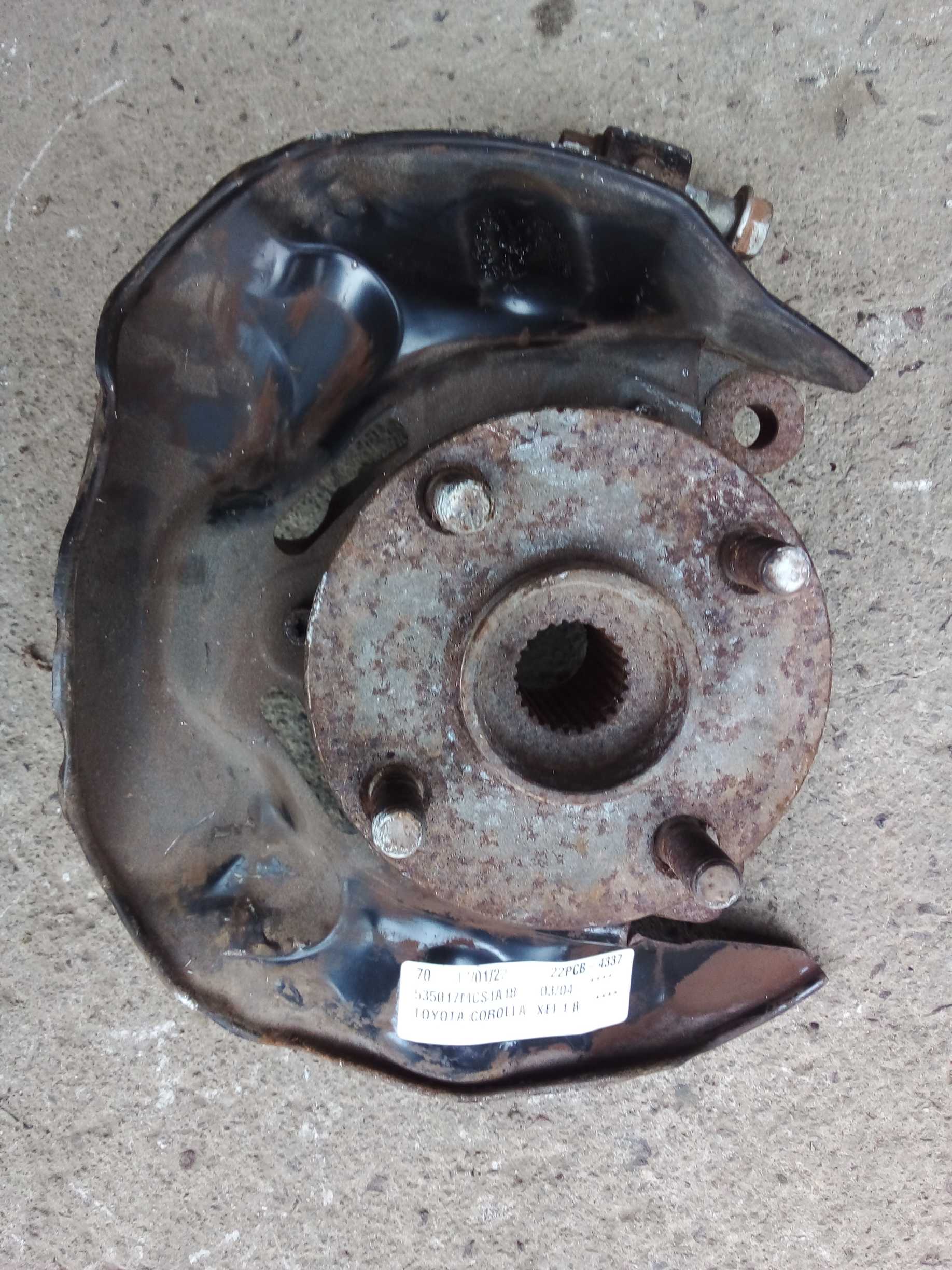 CUBO MONTANTE DIANTEIRO DIREITO TOYOTA COROLLA XEI 1.8 2003 1