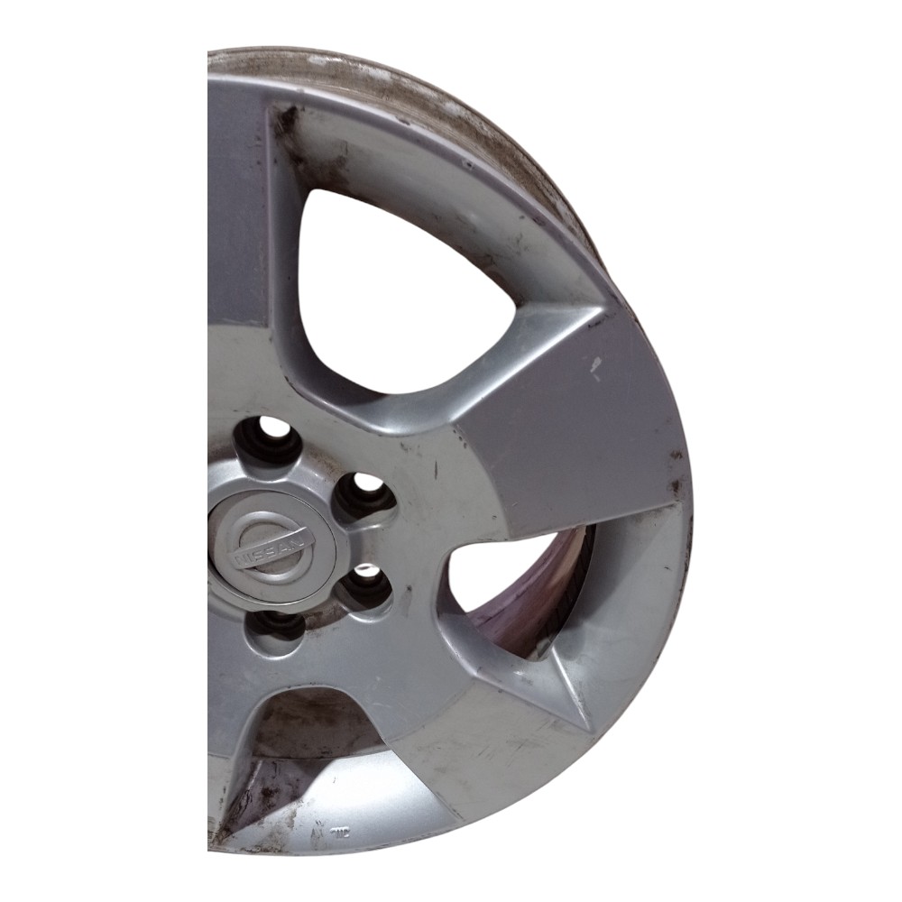 Roda Avulsa Aro 16 Nissan Frontier Para Recuperar  Prata 3