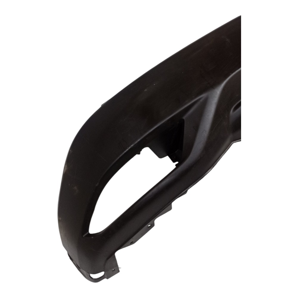 Moldura Parachoque Traseiro Honda Hrv 2017 Com Furo P Sensor Preto 2