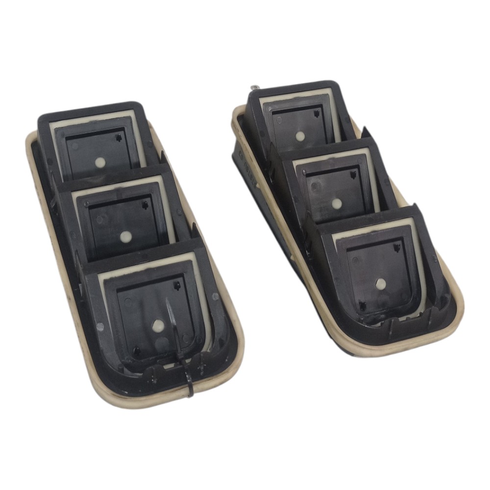 PAR DIFUSOR AR CARROCERIA TRASEIRA PEUGEOT 2008 2016 2017 2