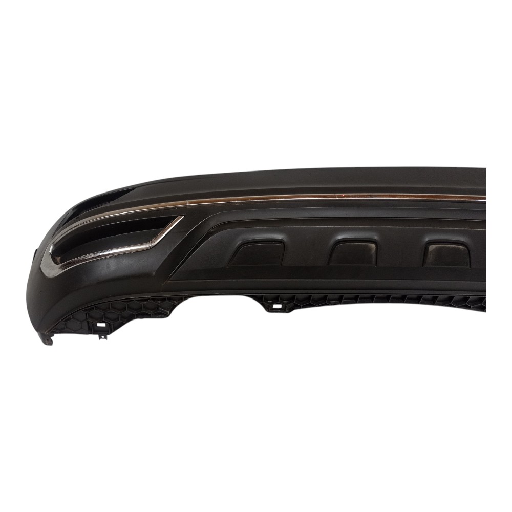 Saia Spoiler Parachoque Tras Vw Tcross 2021 P Friso Cromado Preto 4