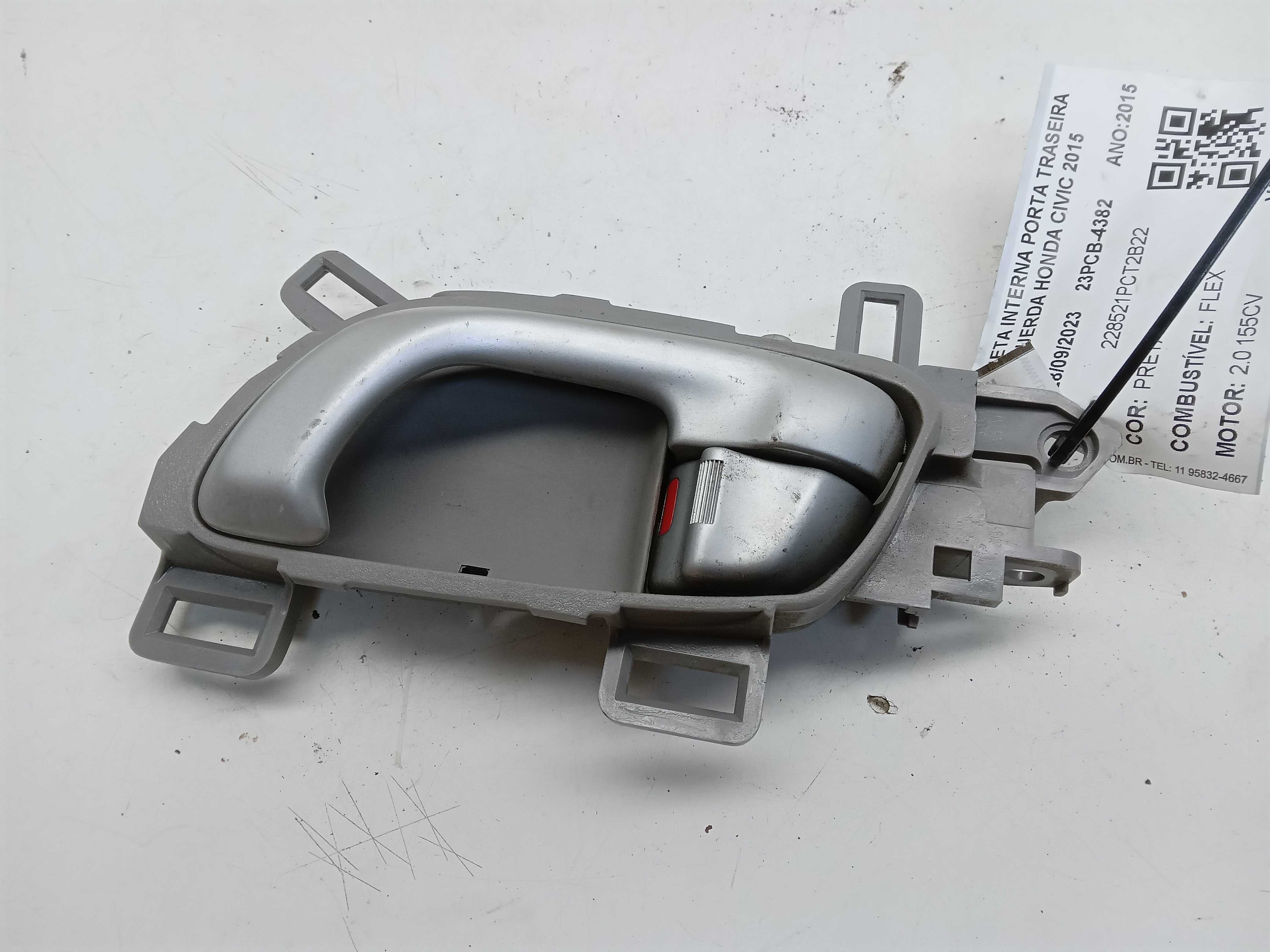 MAÇANETA INTERNA PORTA TRASEIRA LE HONDA CIVIC 2015 1