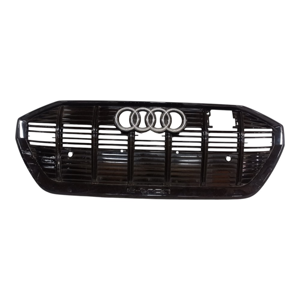* Grade Parachoque Dianteiro Audi E-tron 2019 A 2023 Black Piano