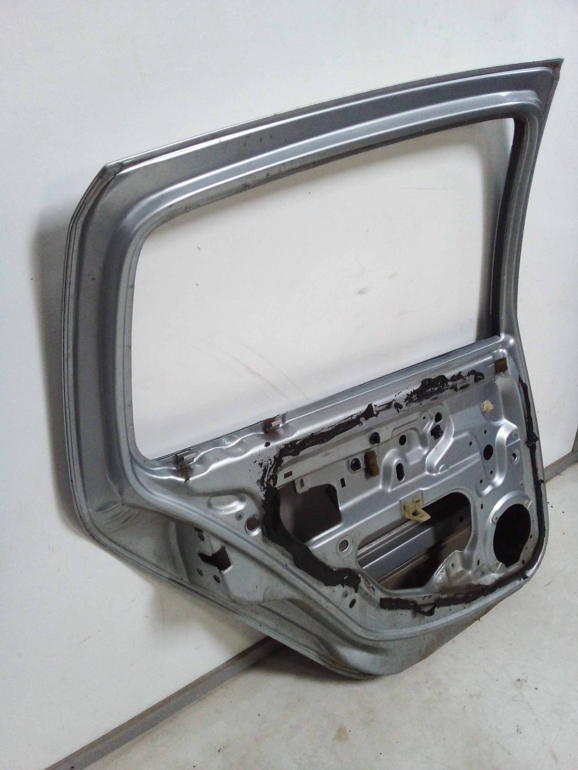 Porta Traseira Esquerda Renault Clio 2009  Traseira Esquerdo Prata 6