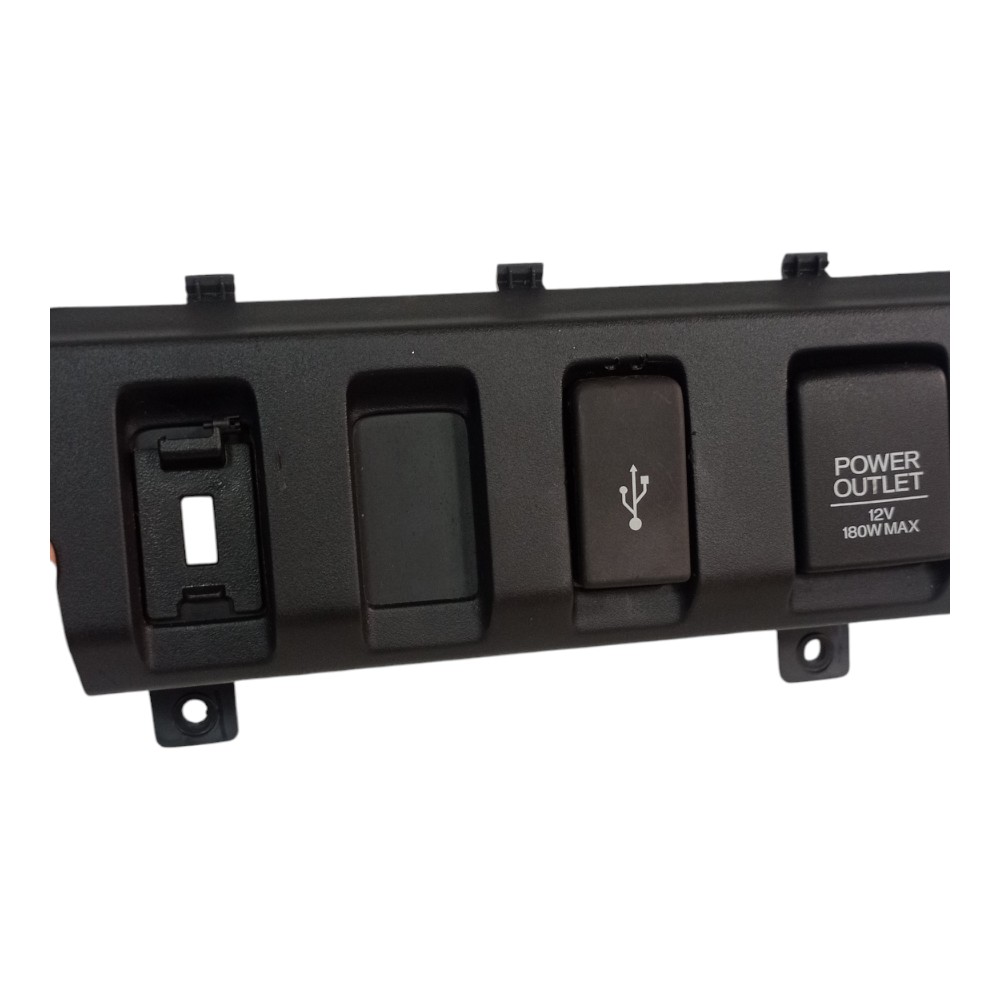 Moldura Acabamento Tomada 12v Honda Hrv 2015 A 2020 2