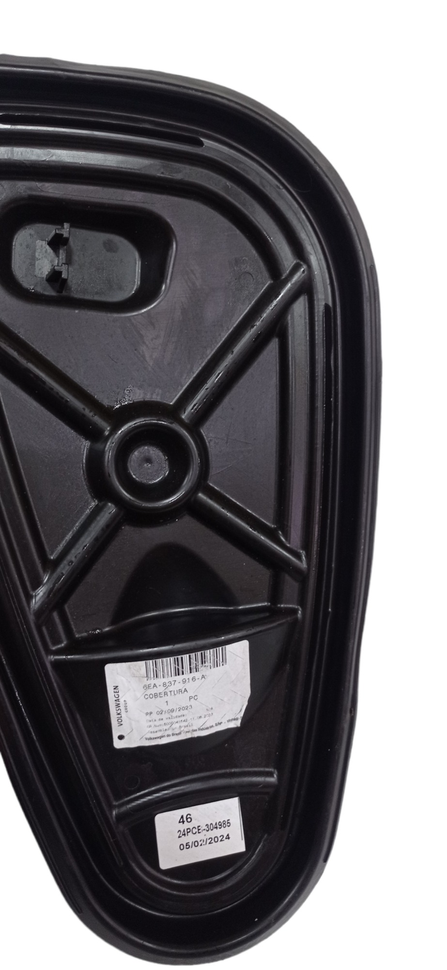 Acabamento Tampa Porta Dianteira Direita Vw Polo 2017 A 2023 3