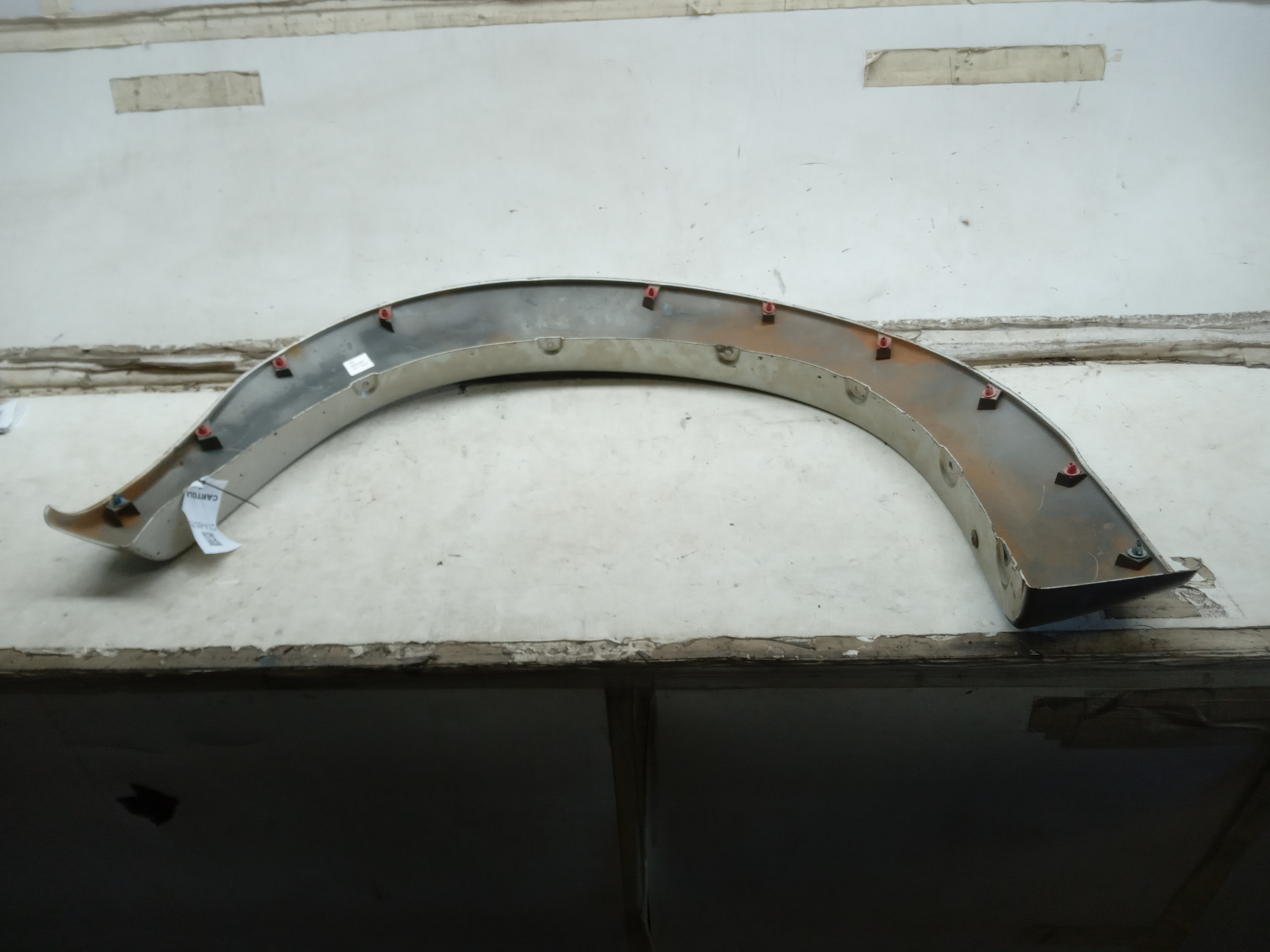 MOLDURA ALARGADOR PARALAMA TRASEIRO LD TOYOTA HILUX 2013 2