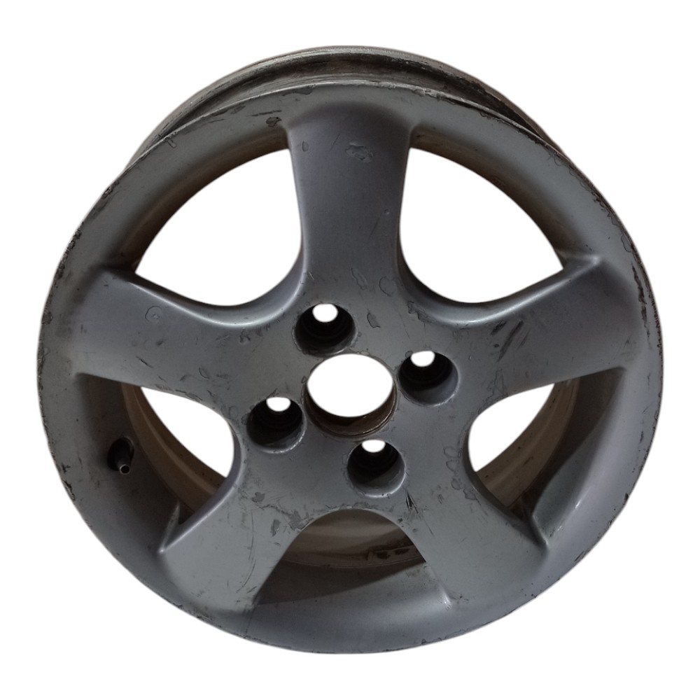 Roda Avulsa Aro 14 Honda Fit Para Recuperar Sad455a Prata