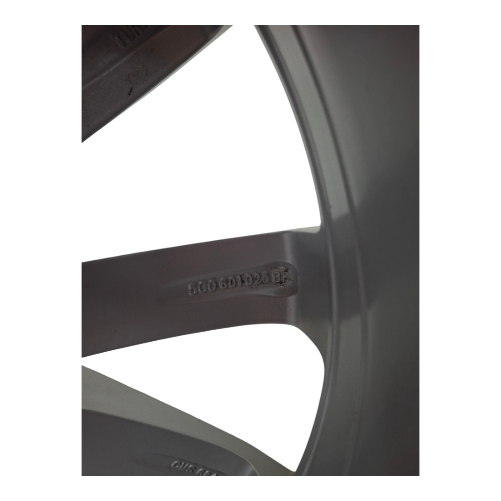 Roda Avulsa Aro 17 Vw Golf Original P/ Recuperar Prata 5
