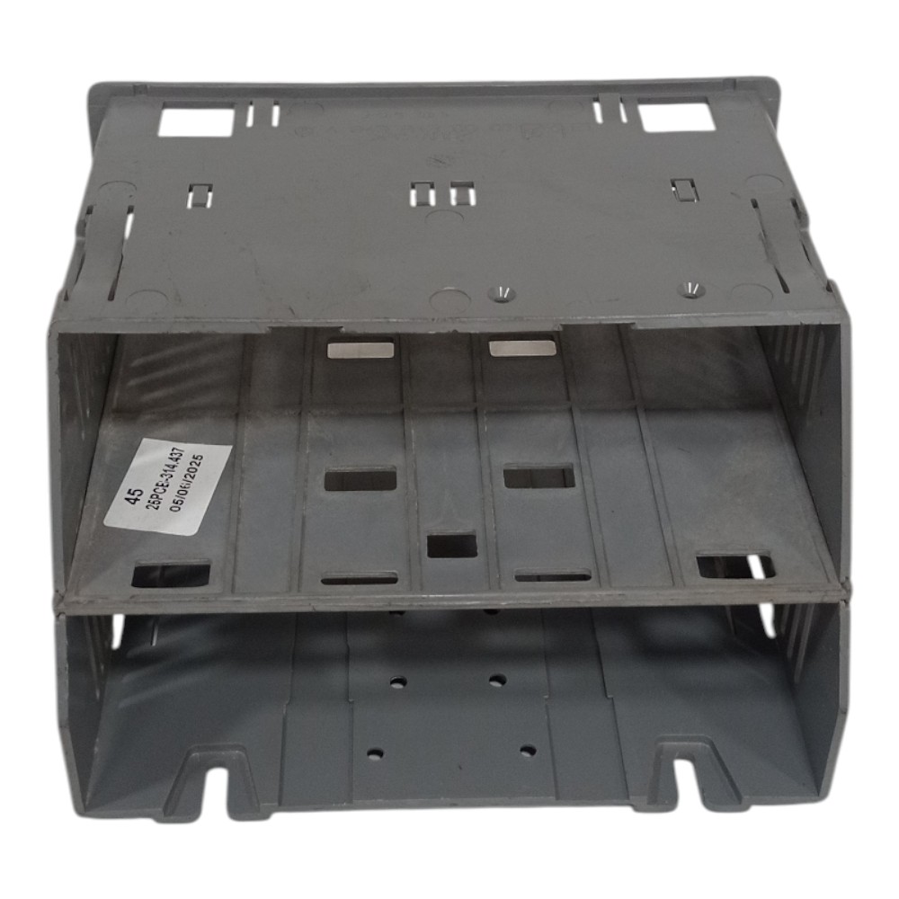 Suporte Rádio Mercedes Benz Atego Original Cinza 3