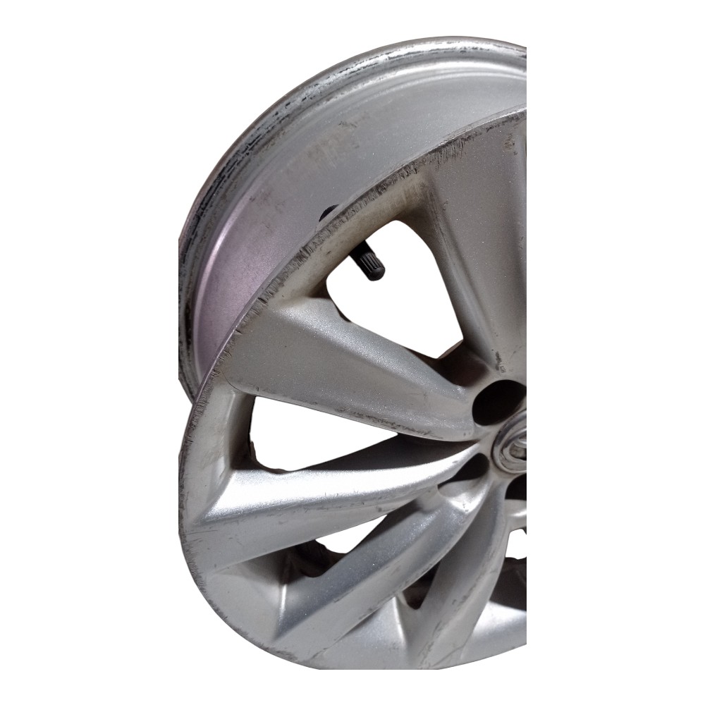 Roda Avulsa Aro 16 Toyota Corolla Altis Para Recuperar  Prata 4