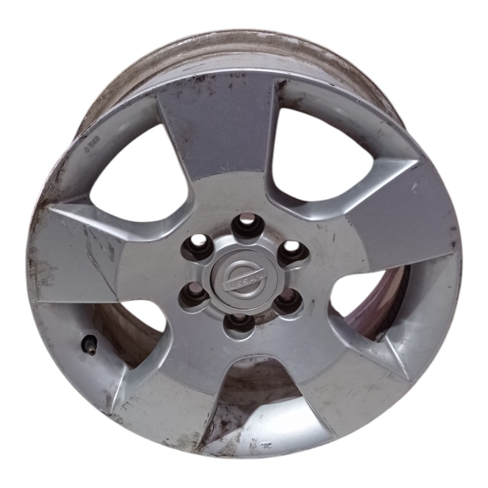 Roda Avulsa Aro 16 Nissan Frontier Para Recuperar  Prata