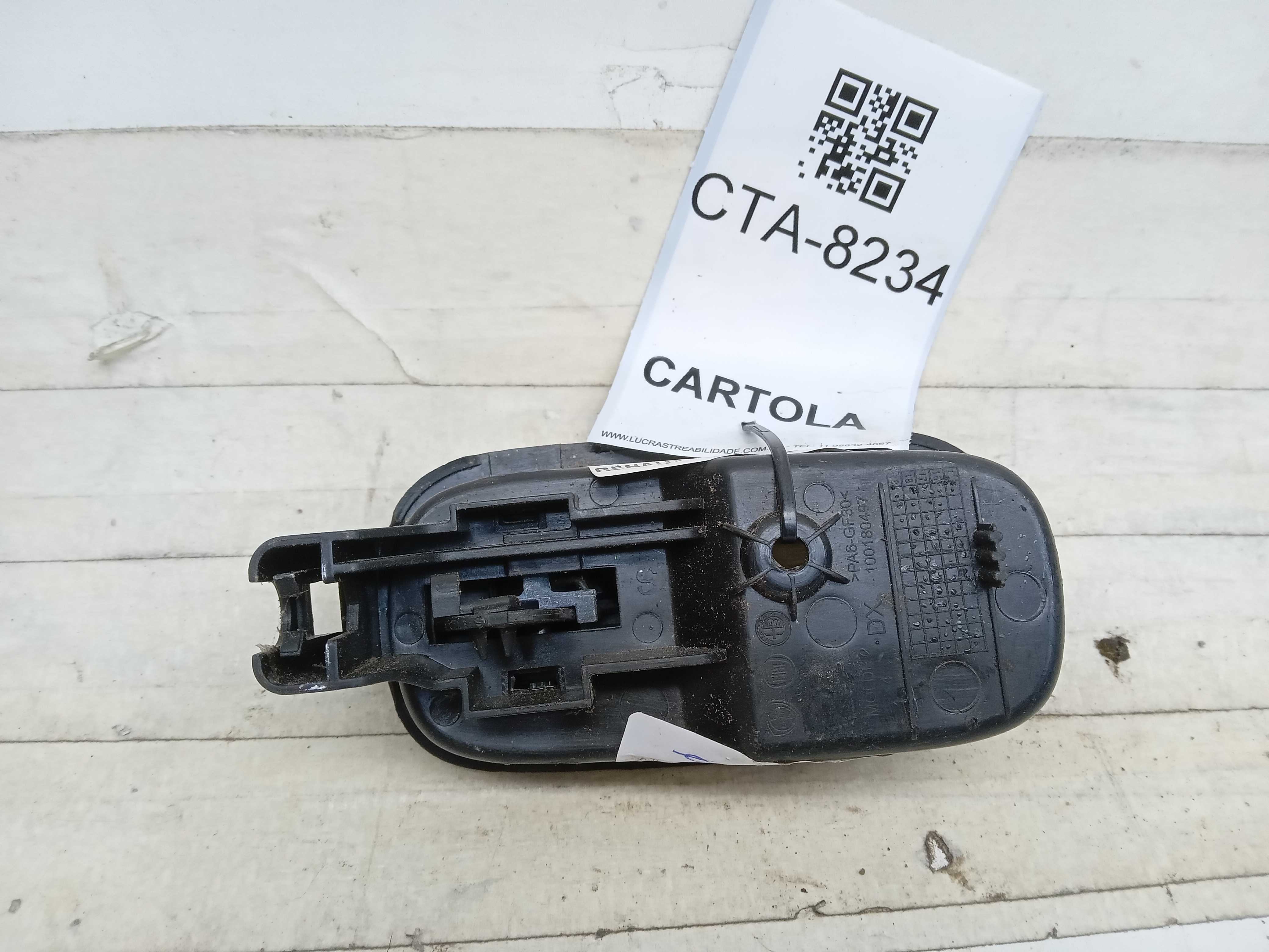 MAÇANETA INTERNA PORTA TRASEIRA LD RENAULT CLIO 2004 2