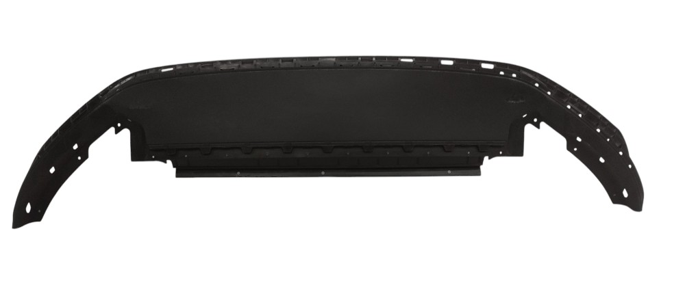 Saia Spoiler Para-choque Dianteiro Vw Virtus 2018 A 2022 Preto 2