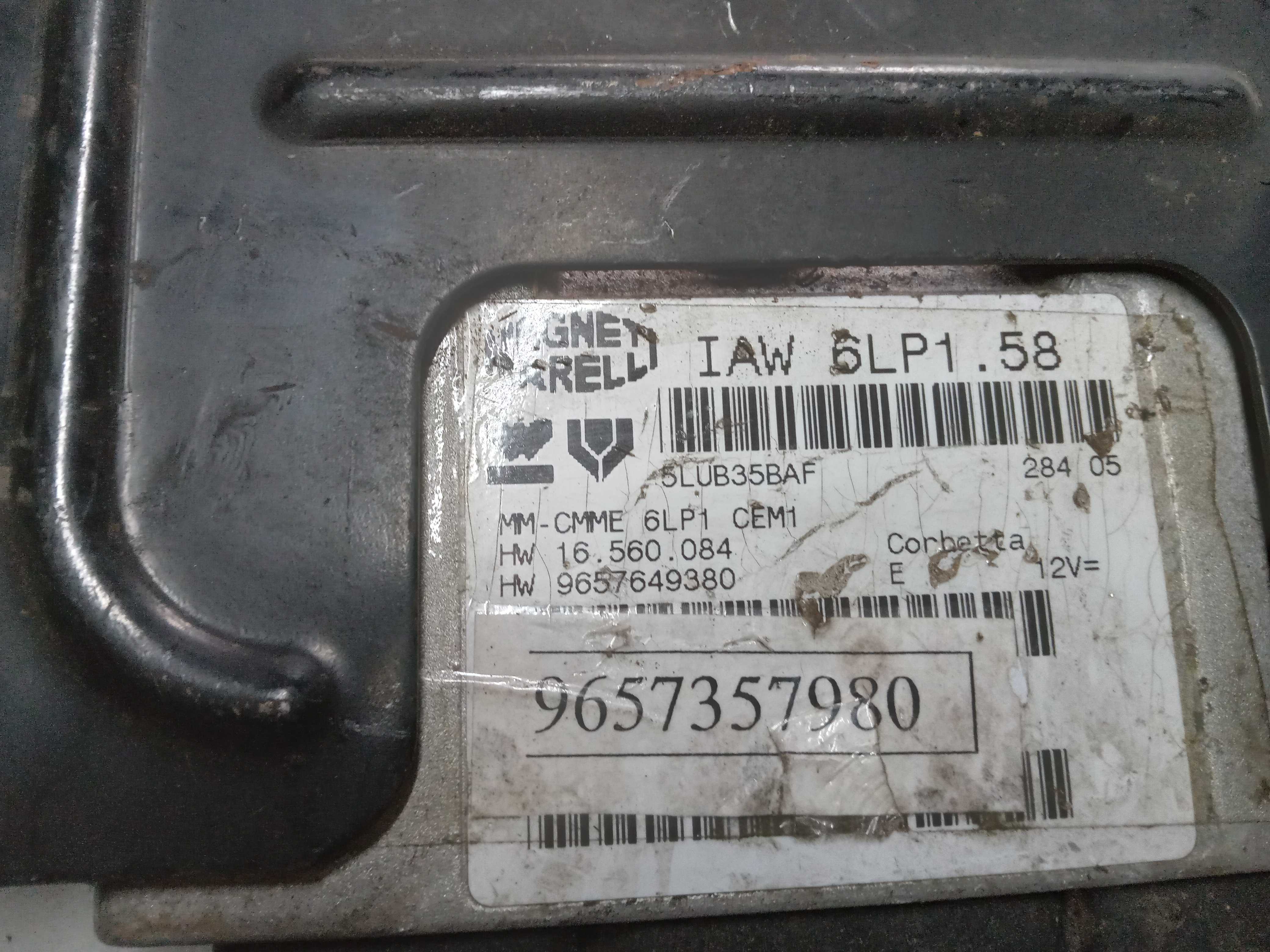 MODULO DE INJEÇÃO PEUGEOT 307 OU CITROEN C4 3