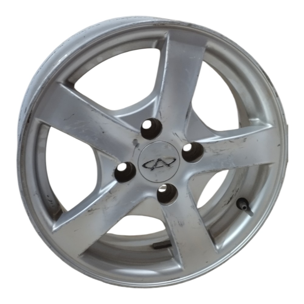 Roda Avulsa Aro 14 Chery Face Original Para Recuperar Prata