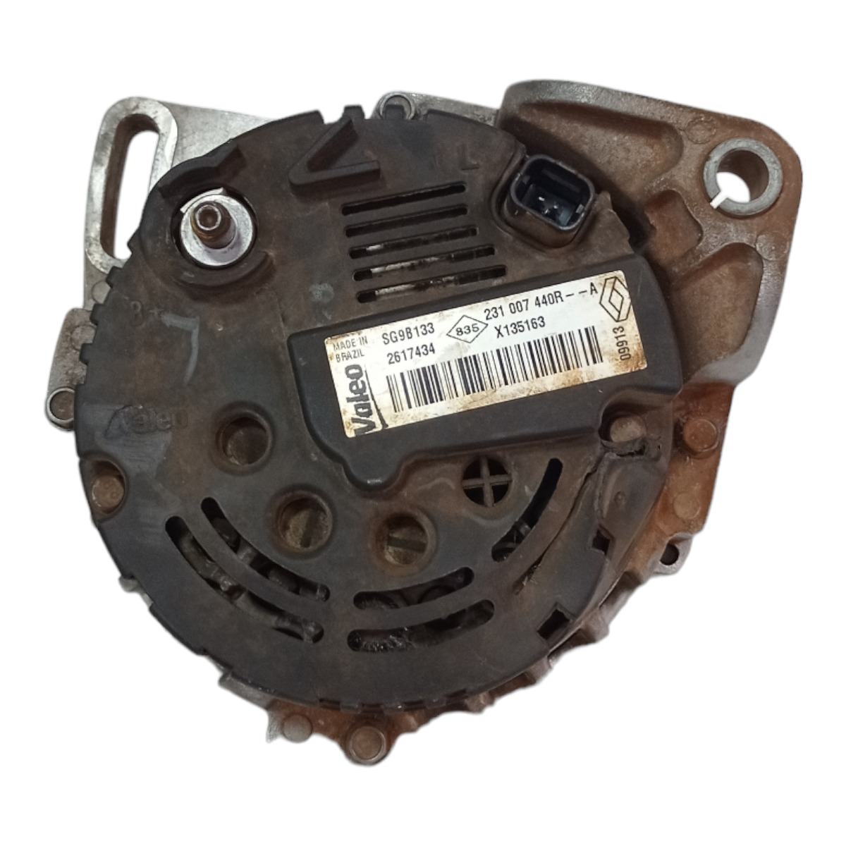 Alternador Renault Clio Sandero Logan 1.0 16v 2012 A 2015 6