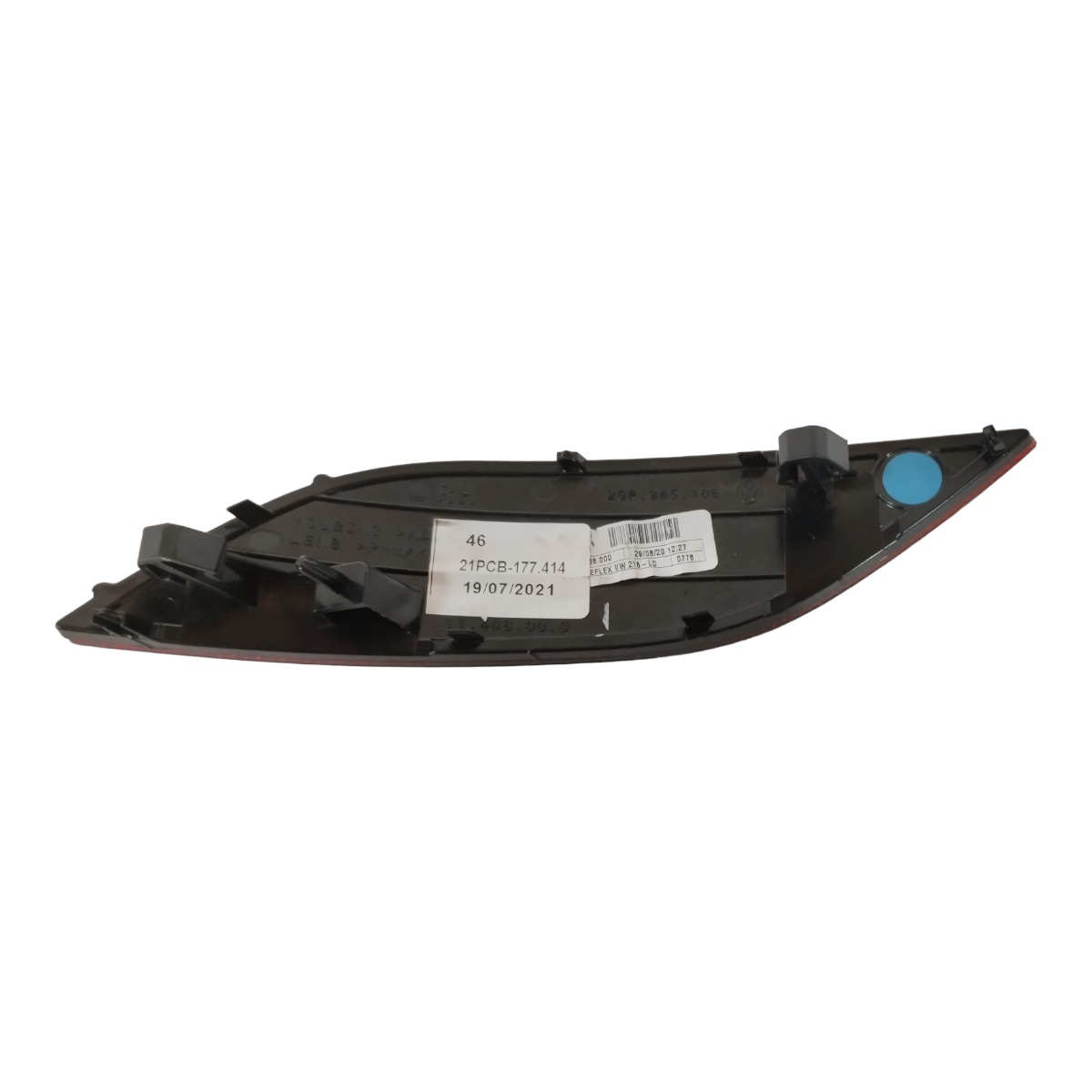 Refletor Olho De Gato Tras Direito Vw T-cross  Original 3