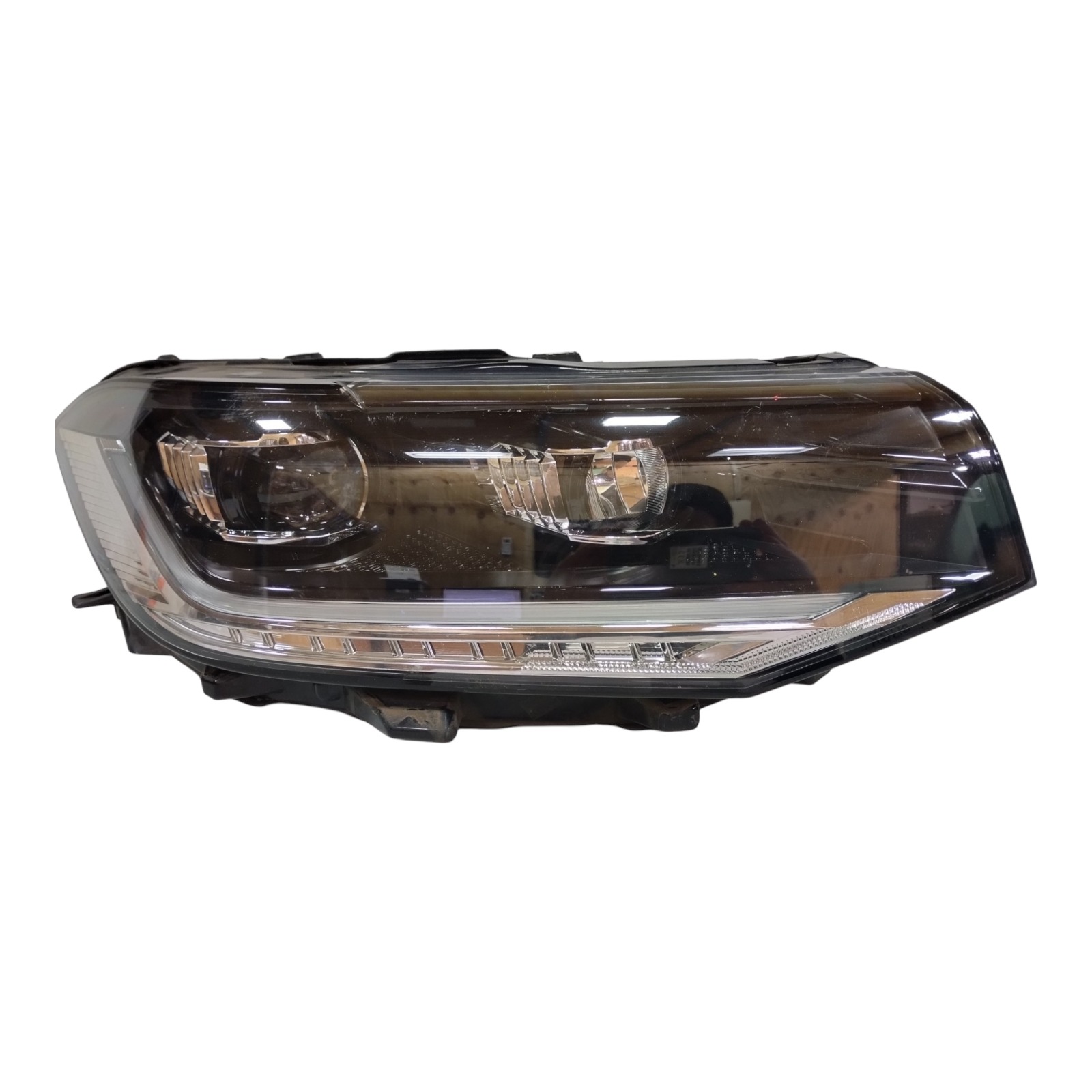 Farol Dianteiro Direito Led Vw Tcross 2018 A 2021 P Recuper Direito