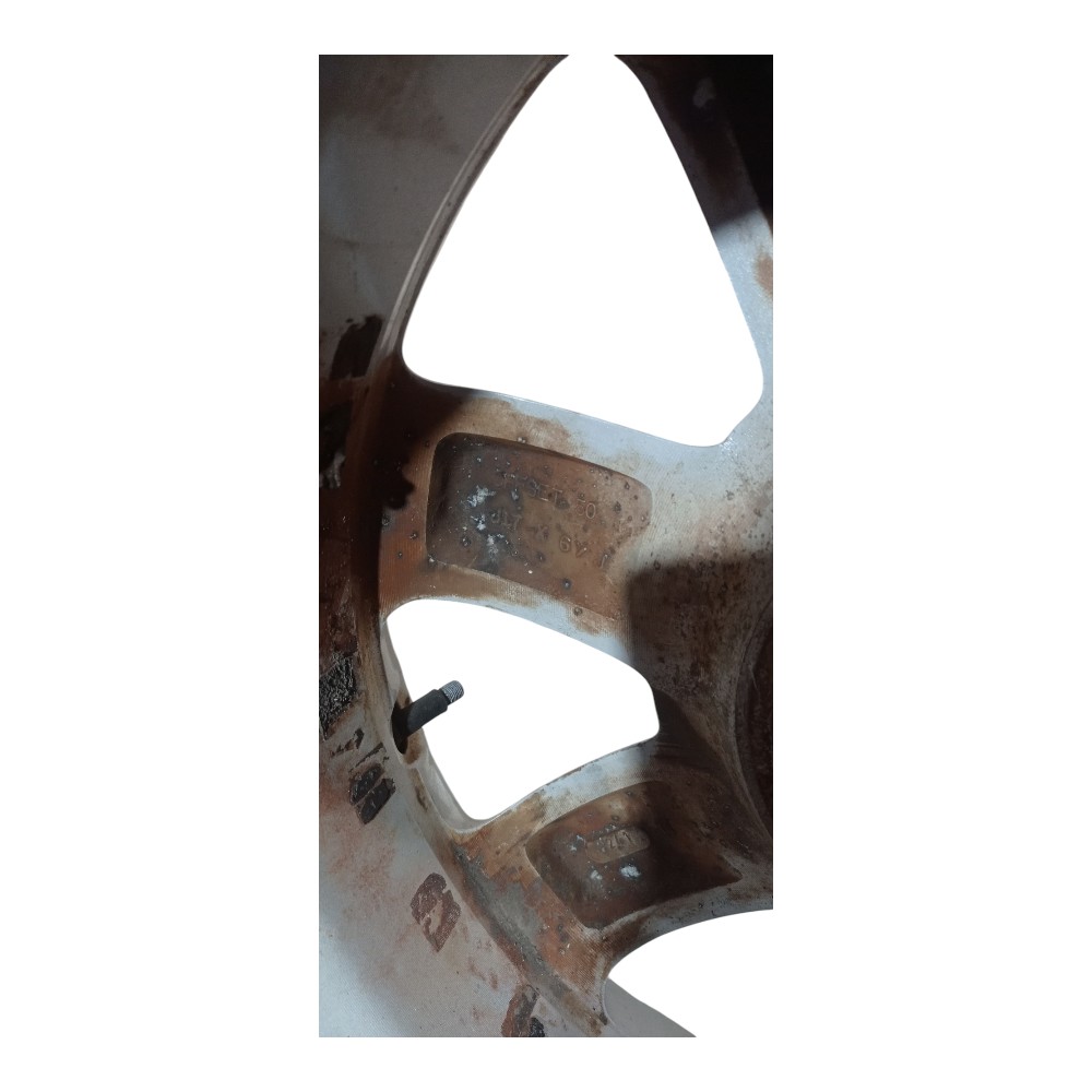 Roda Avulsa Aro 17 Honda Cr-v Crv Para Recuperar  Prata 7