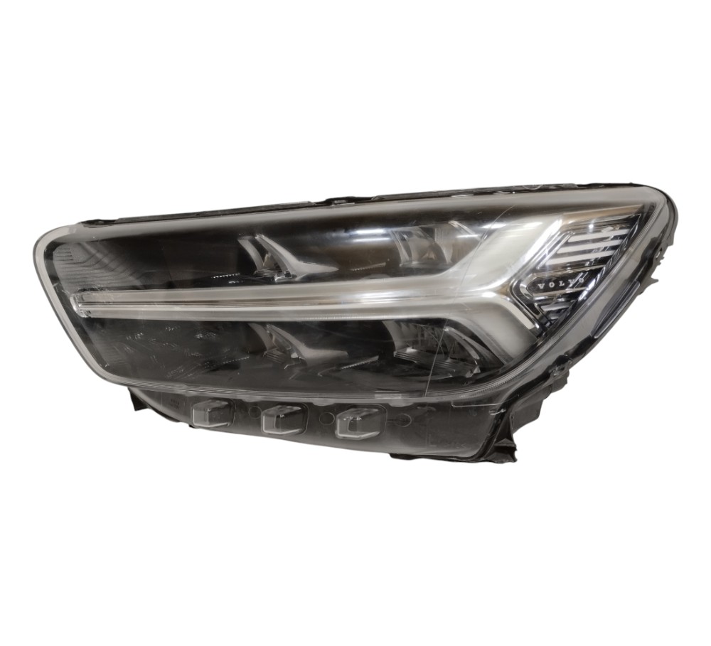 Farol Esquerdo Volvo Xc40 2022 Original Carcaça Quebrada