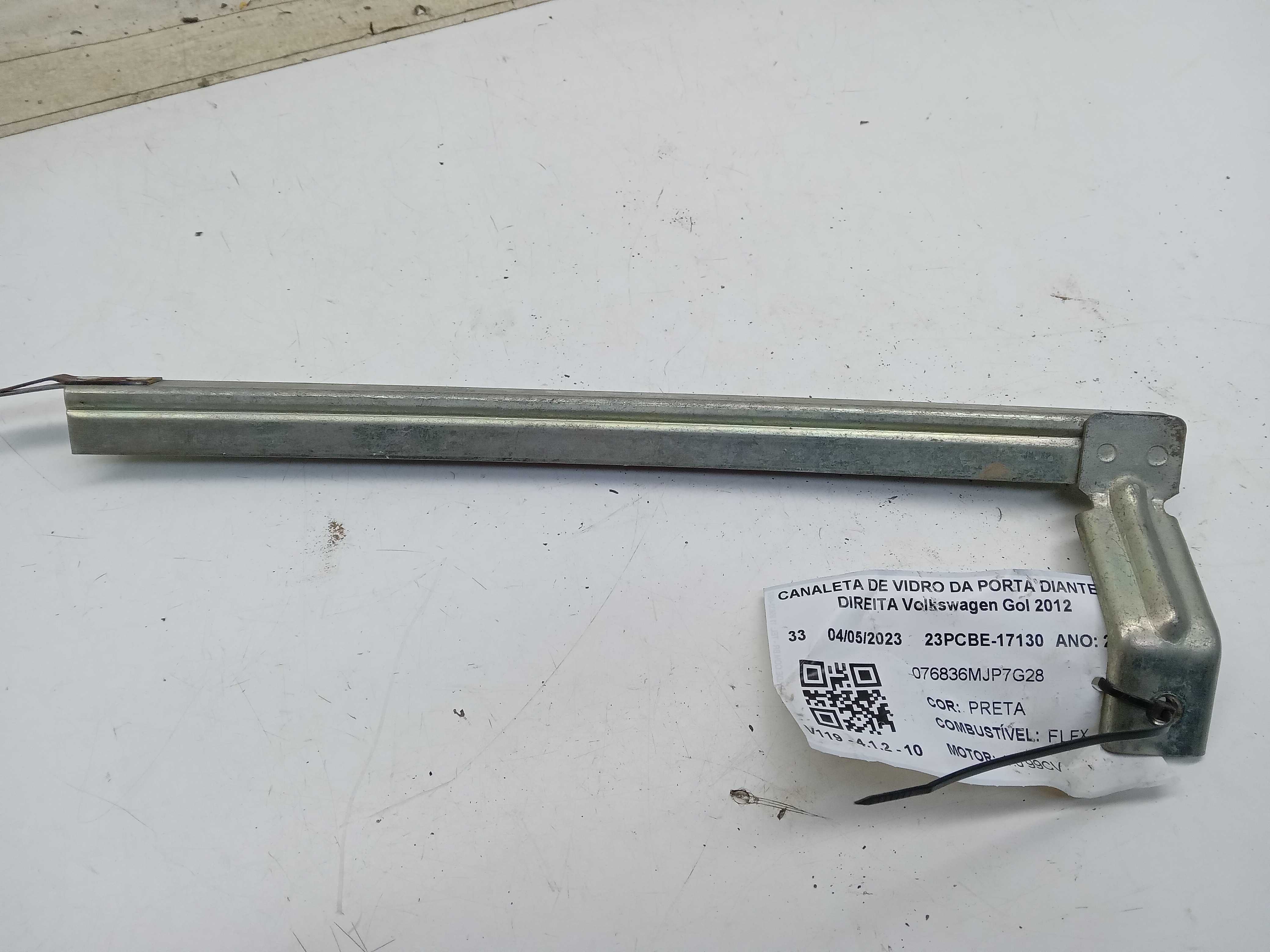CANALETA VIDRO PORTA DIANTEIRA LD VW GOL 2012 1