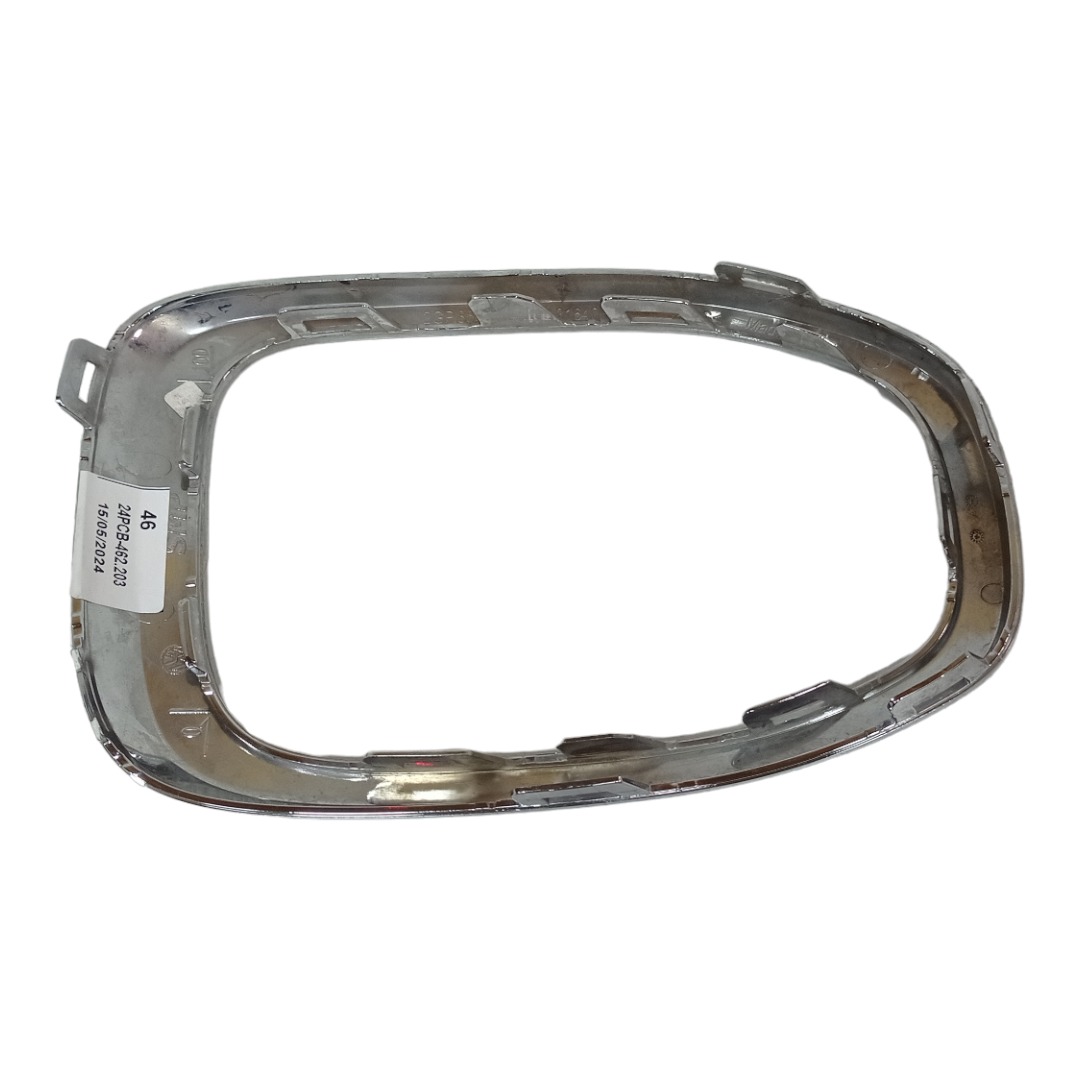 Moldura Cromada Direita Farol Milha Neblina Vw Tcross 6
