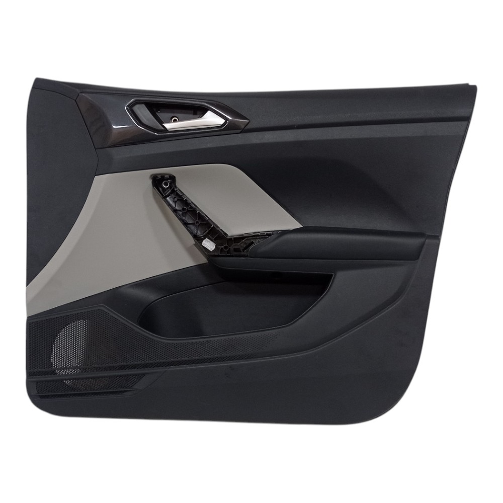 Forro De Porta Dianteiro Direito Volkswagen Tcross 2018 2022 Preto