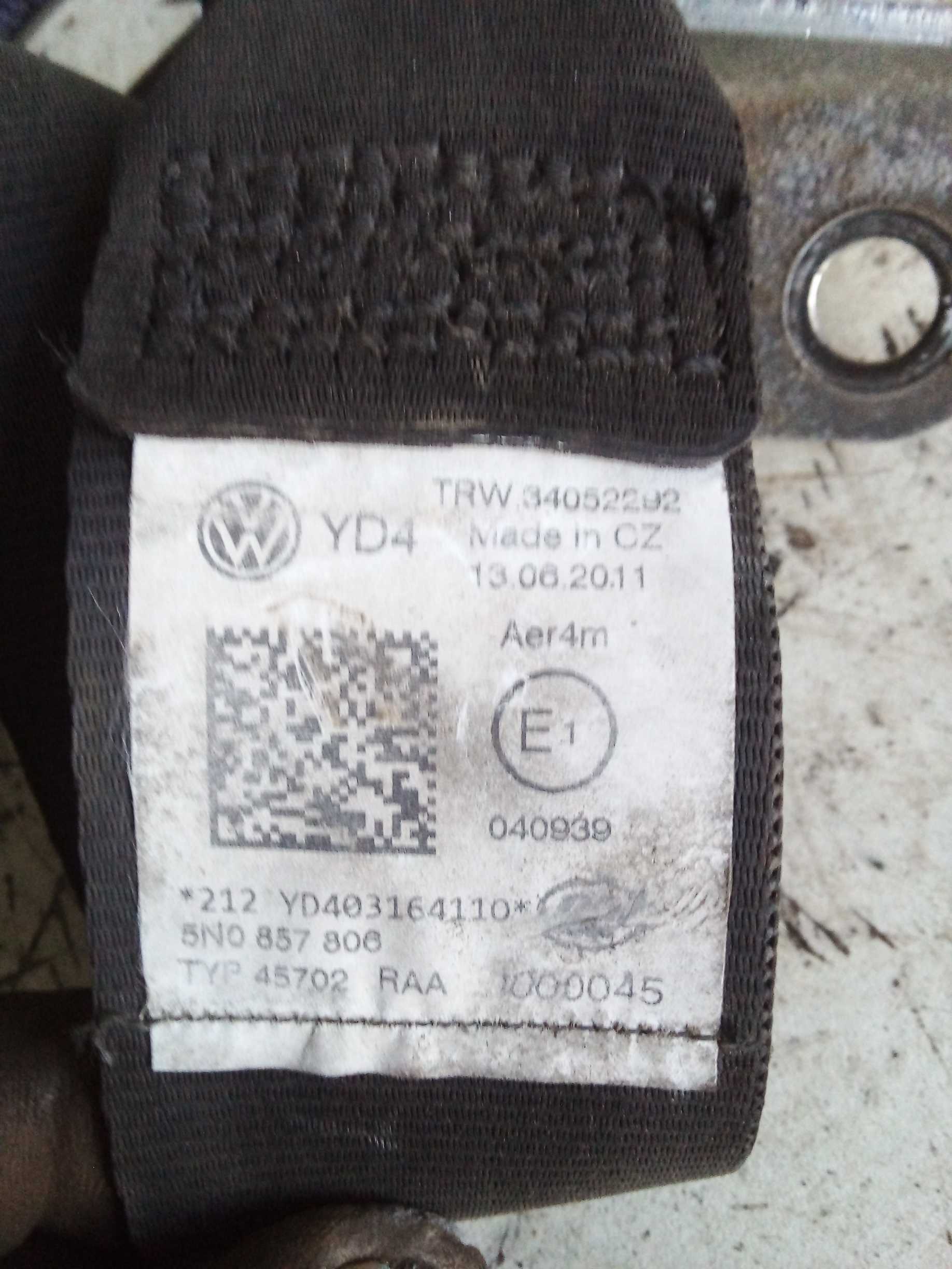 CINTO SEGURANÇA TRASEIRO DIREITO TIGUAN 2012 2