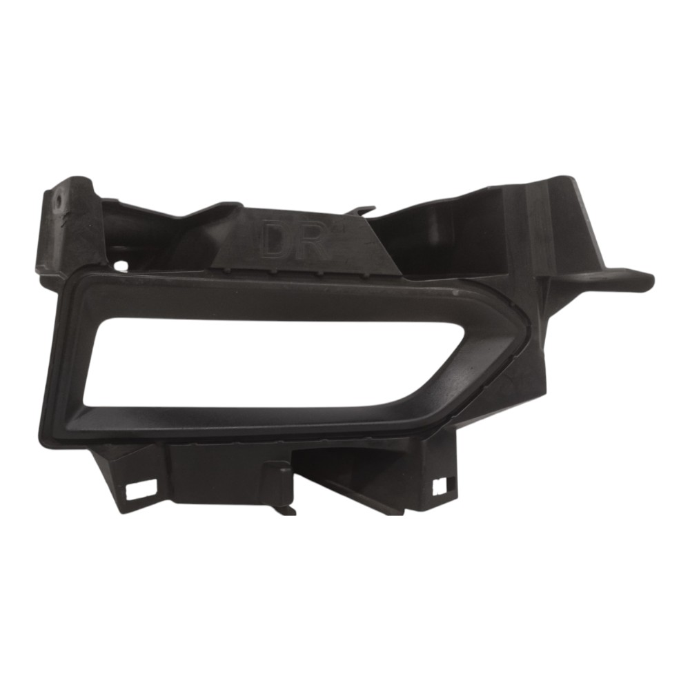 Grade Moldura Farol Milha Direito Nissan Versa 2020 A 2022 Preto Direito 2